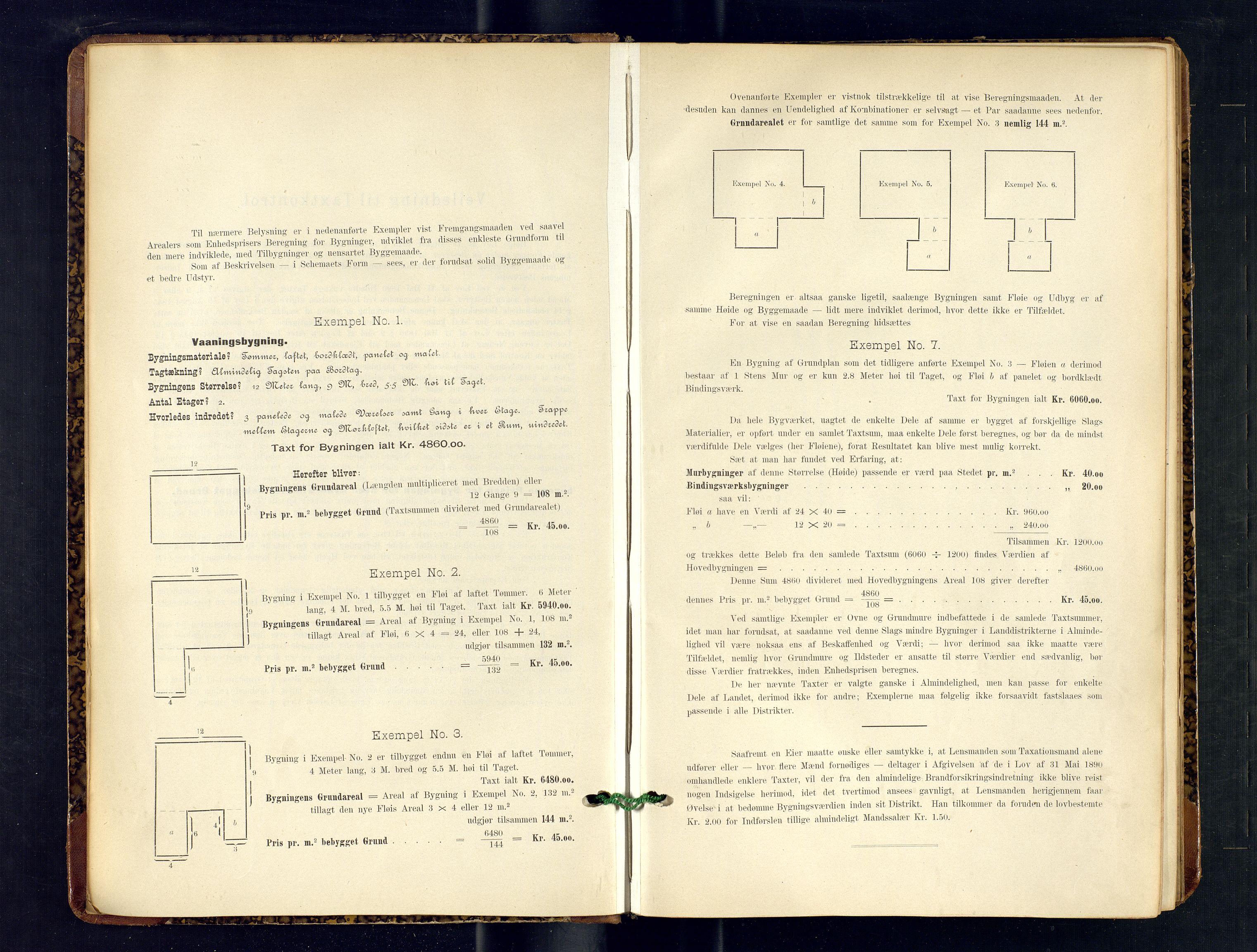 Tranøy lensmannskontor (Sørreisa lensmannskontor), AV/SATØ-SATØ-46/1/F/Fq/Fqc/L0249: Branntakstprotokoller, 1897-1900