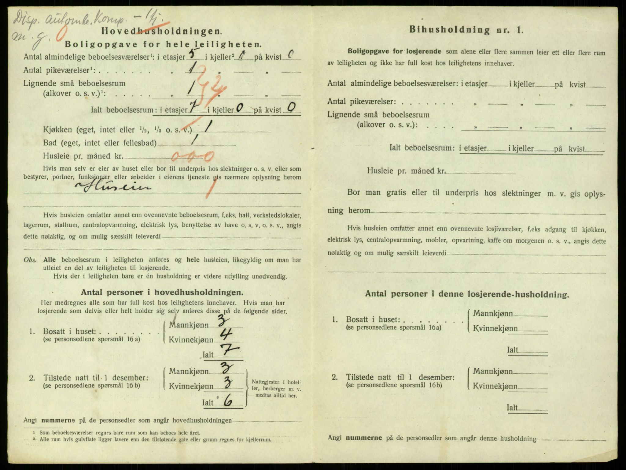 SAB, 1920 census for Bergen, 1920, p. 58178