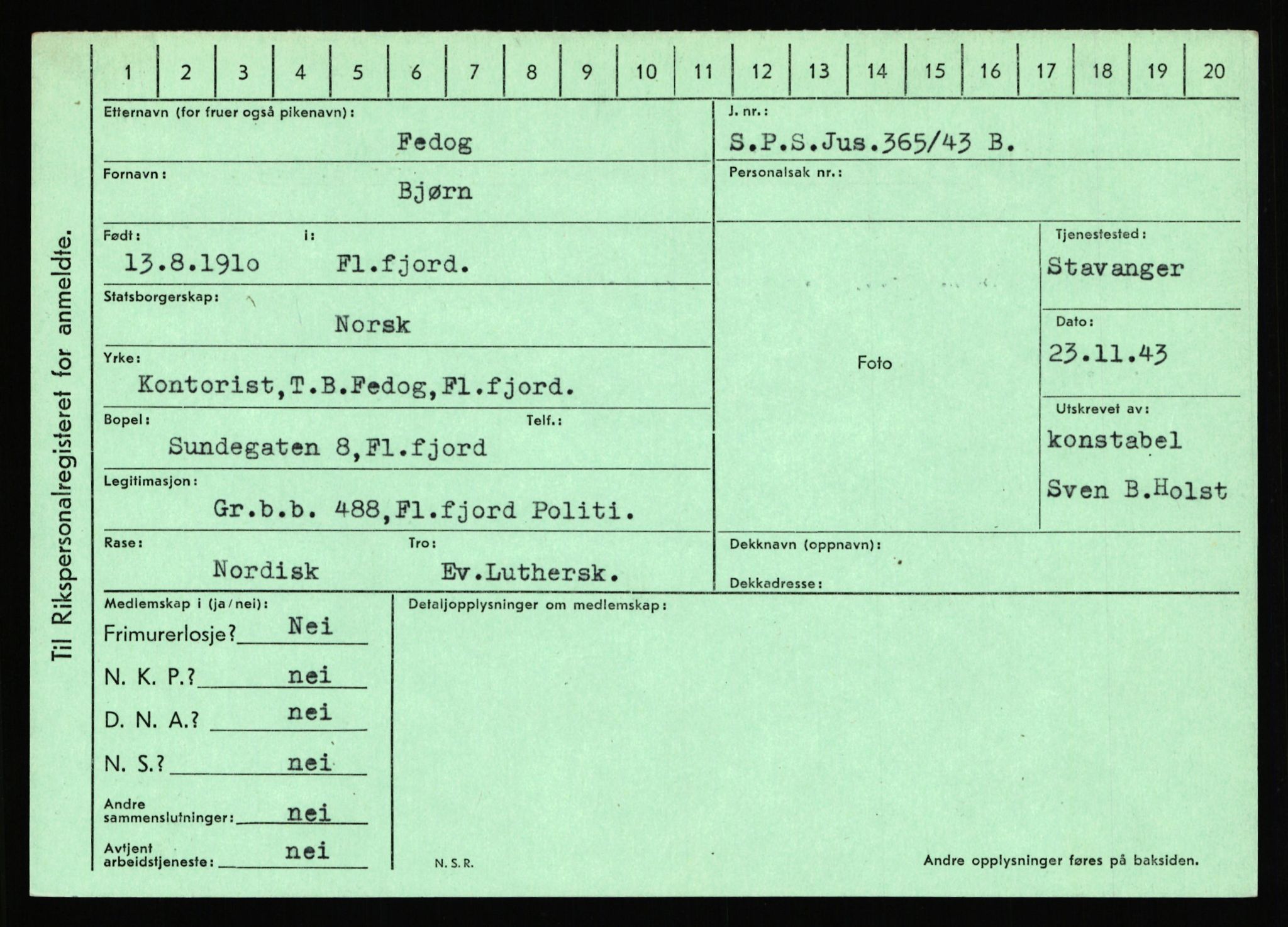 Statspolitiet - Hovedkontoret / Osloavdelingen, AV/RA-S-1329/C/Ca/L0004: Eid - funn av gjenstander	, 1943-1945, p. 2759