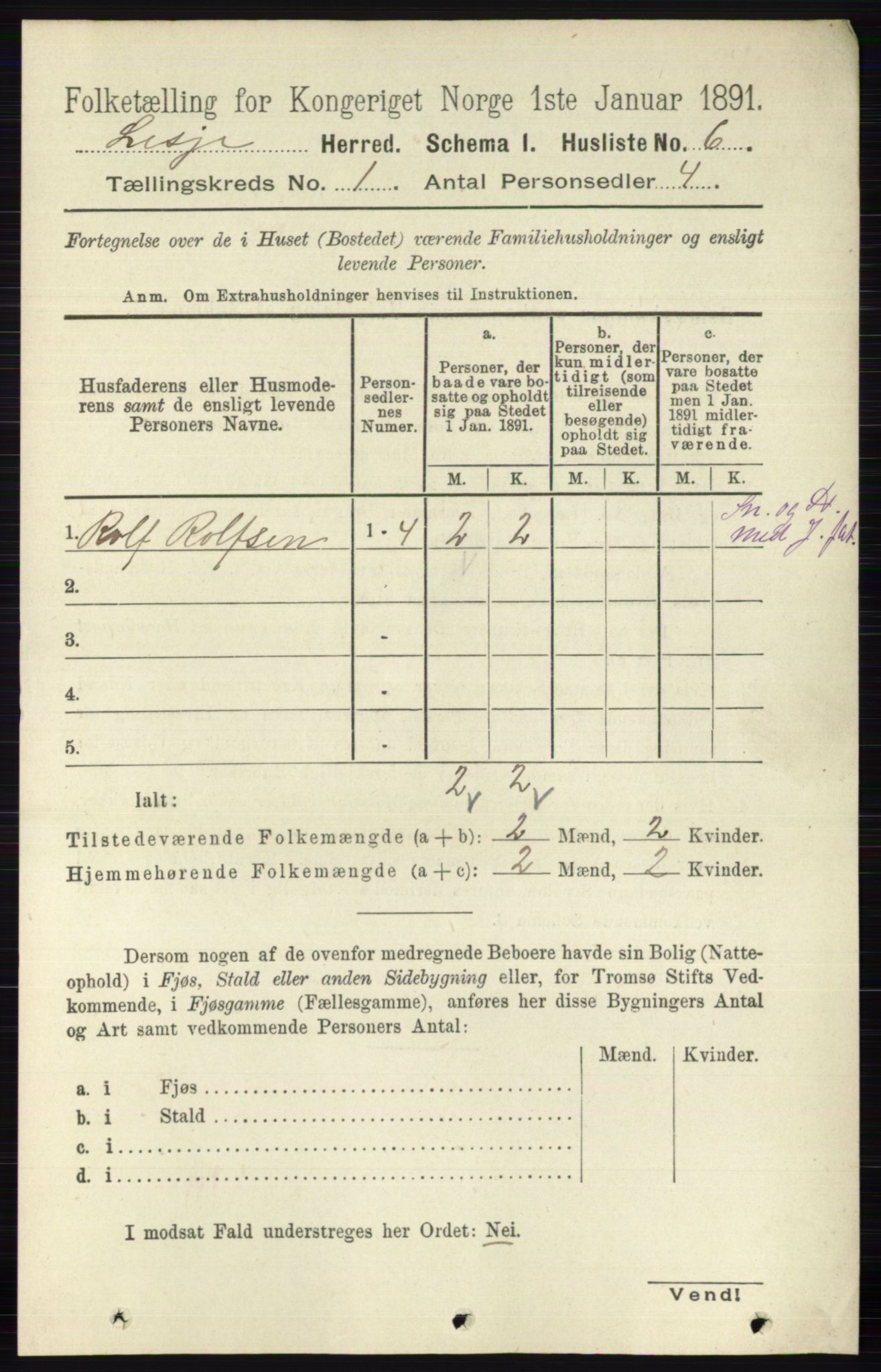 RA, 1891 census for 0512 Lesja, 1891, p. 28