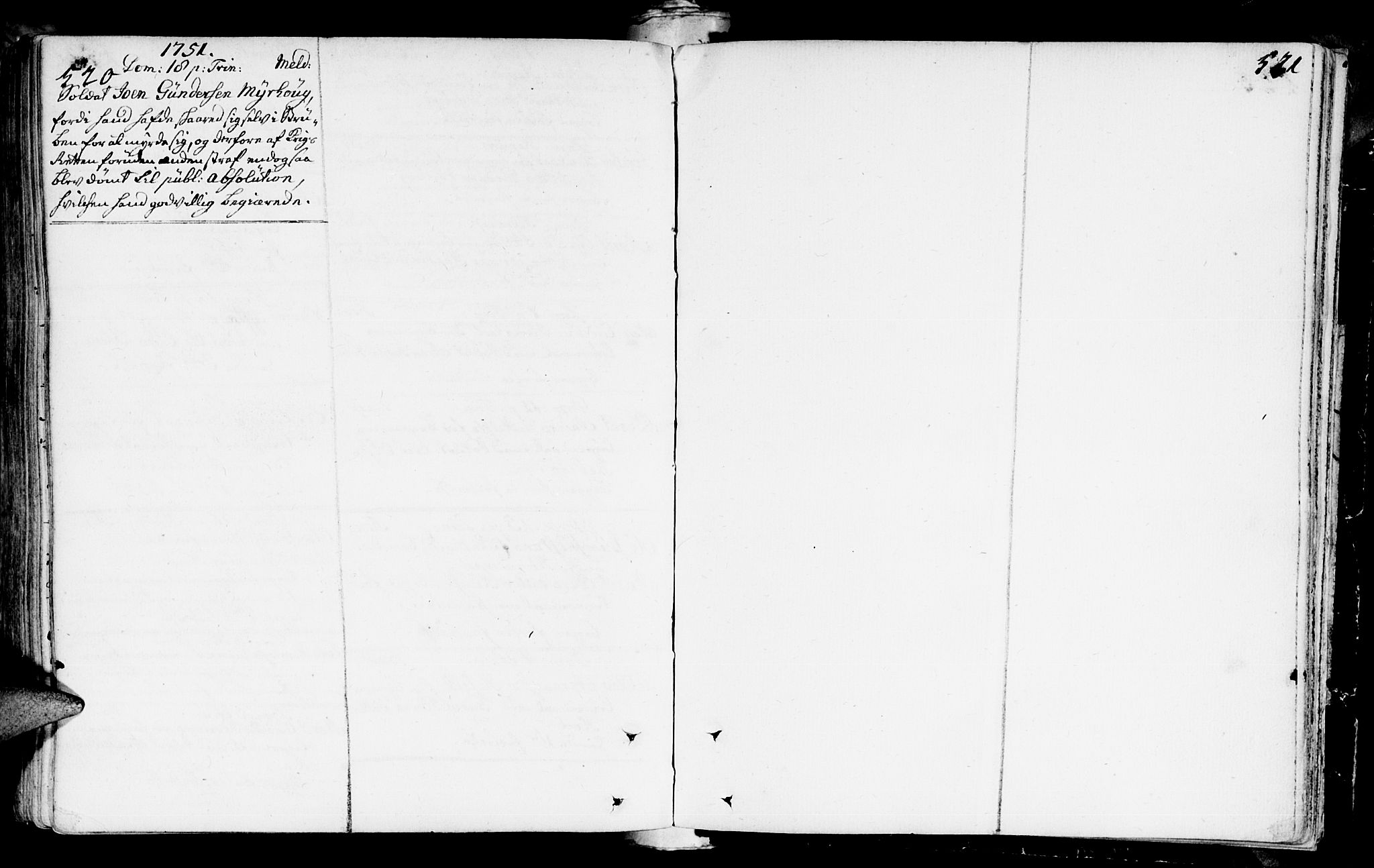 Ministerialprotokoller, klokkerbøker og fødselsregistre - Sør-Trøndelag, AV/SAT-A-1456/672/L0850: Parish register (official) no. 672A03, 1725-1751, p. 520-521