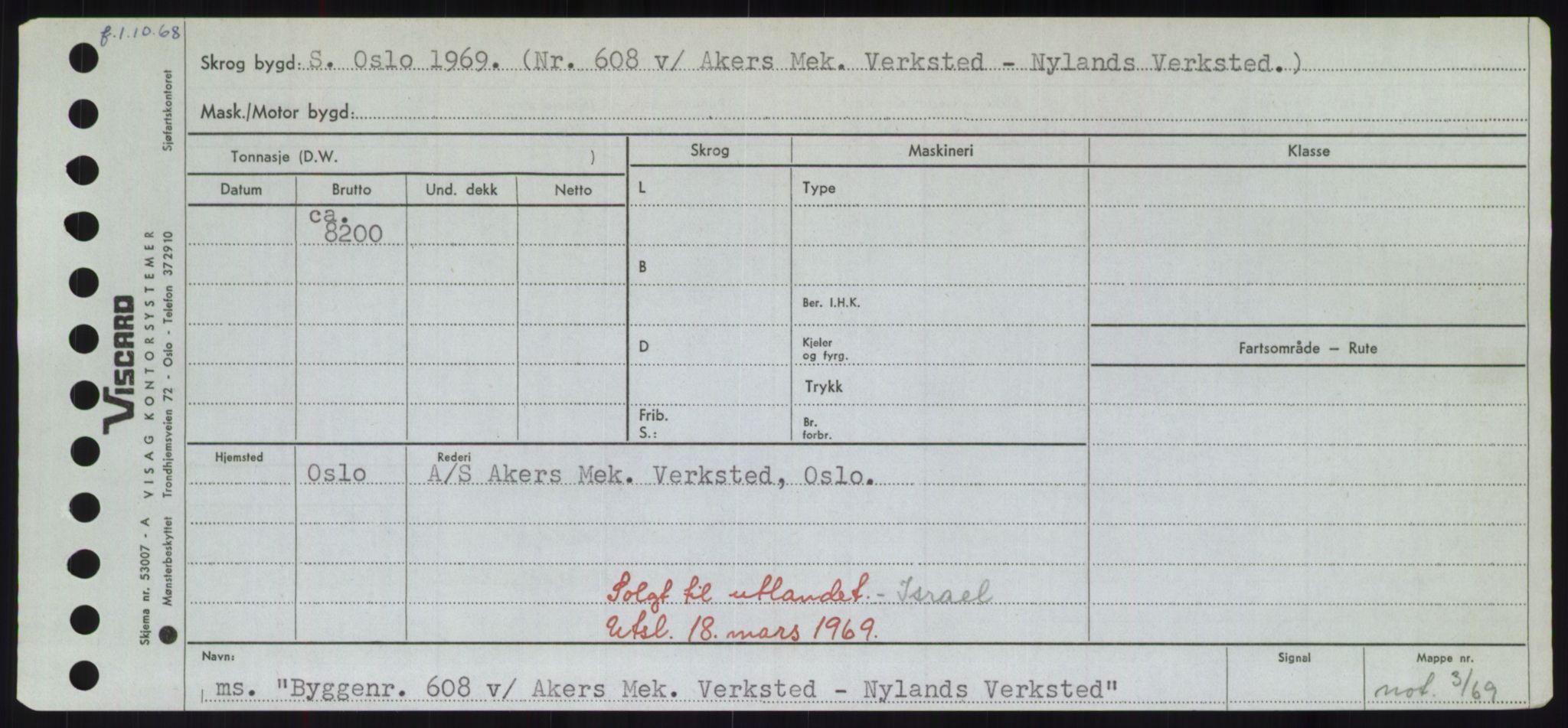 Sjøfartsdirektoratet med forløpere, Skipsmålingen, RA/S-1627/H/Hd/L0005: Fartøy, Br-Byg, p. 689