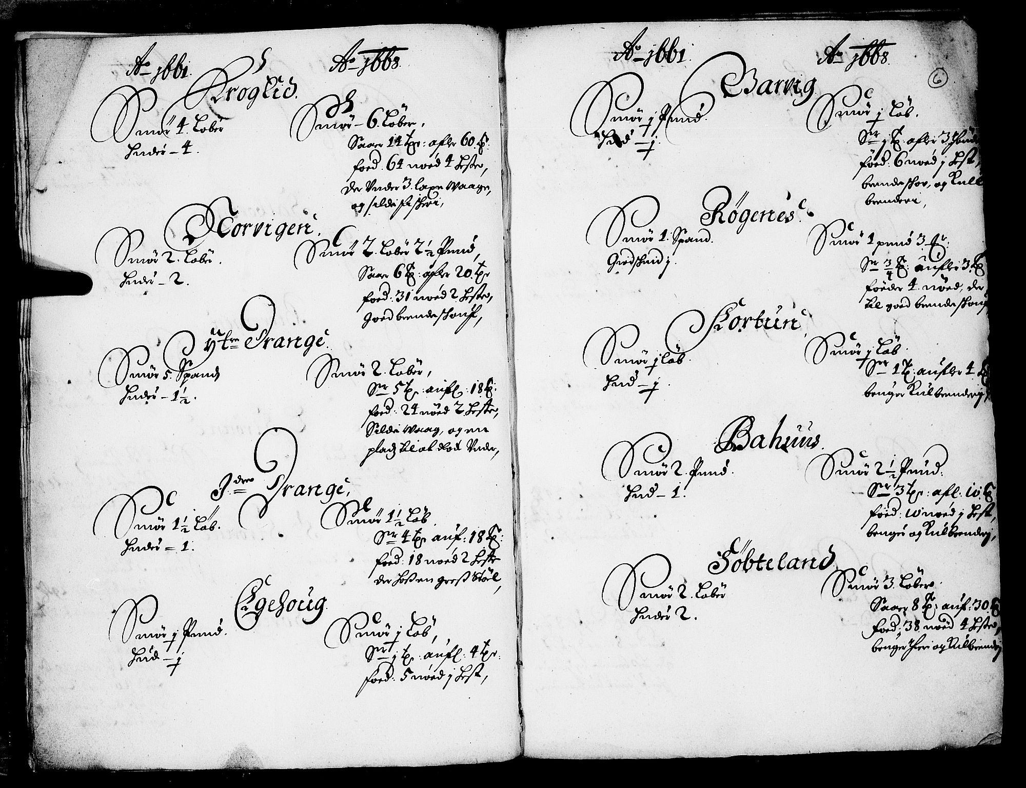 Rentekammeret inntil 1814, Realistisk ordnet avdeling, AV/RA-EA-4070/N/Nb/Nba/L0036: Sunnhordland fogderi, 1661-1667, p. 5b-6a