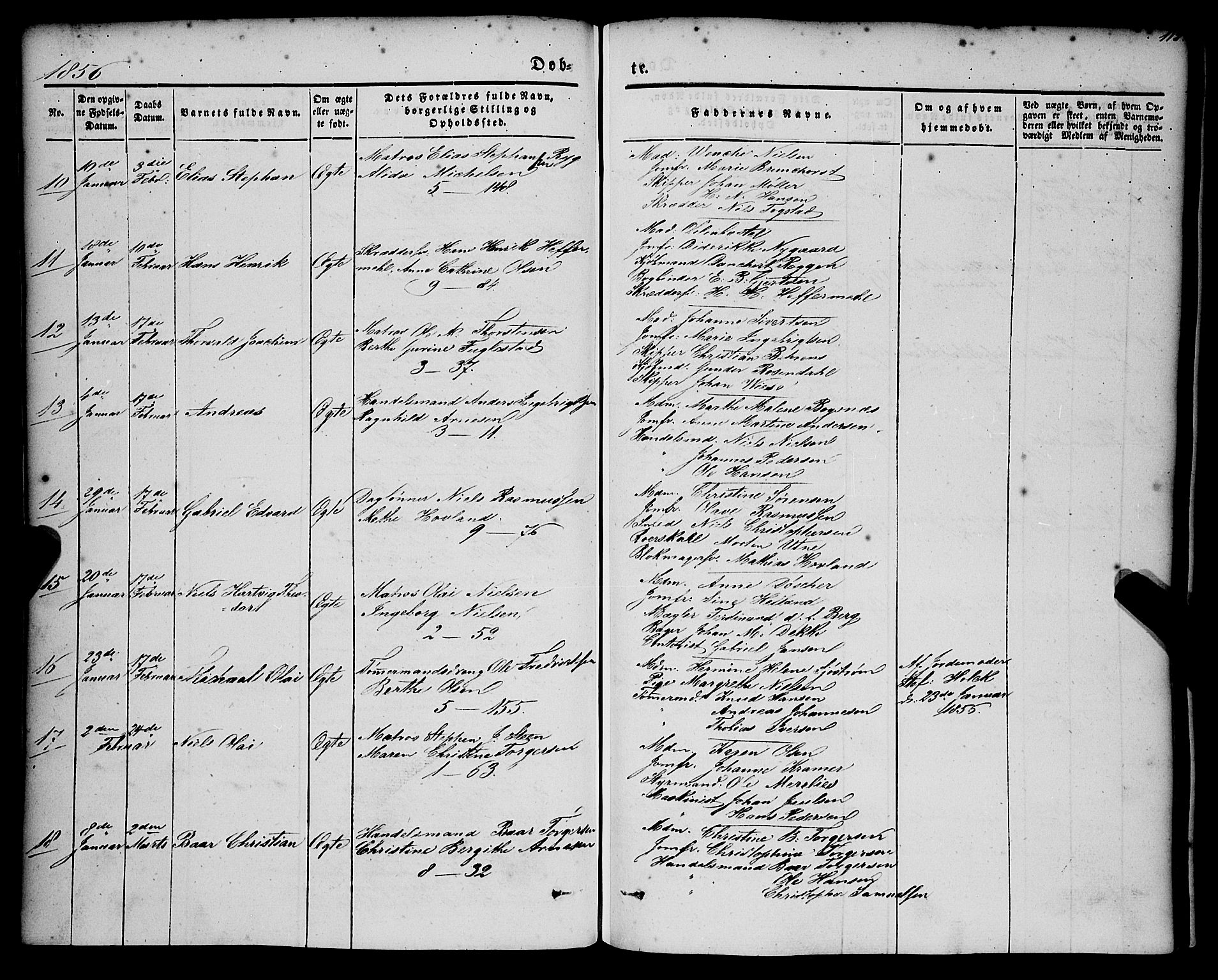 Nykirken Sokneprestembete, AV/SAB-A-77101/H/Haa/L0014: Parish register (official) no. B 1, 1844-1858, p. 118