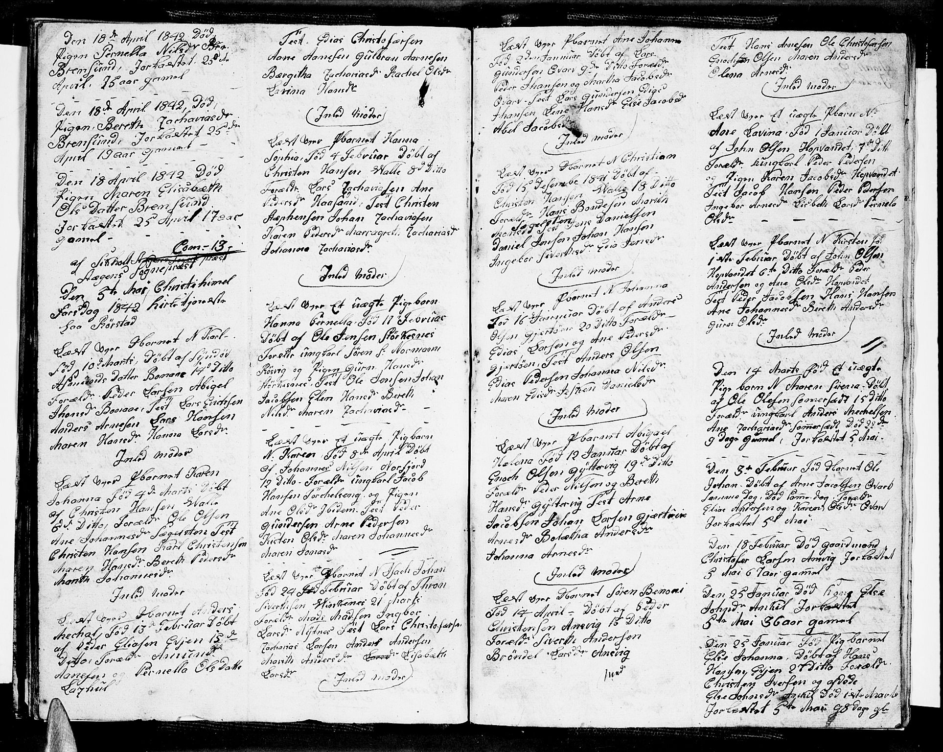 Ministerialprotokoller, klokkerbøker og fødselsregistre - Nordland, AV/SAT-A-1459/853/L0774: Parish register (copy) no. 853C02, 1836-1845