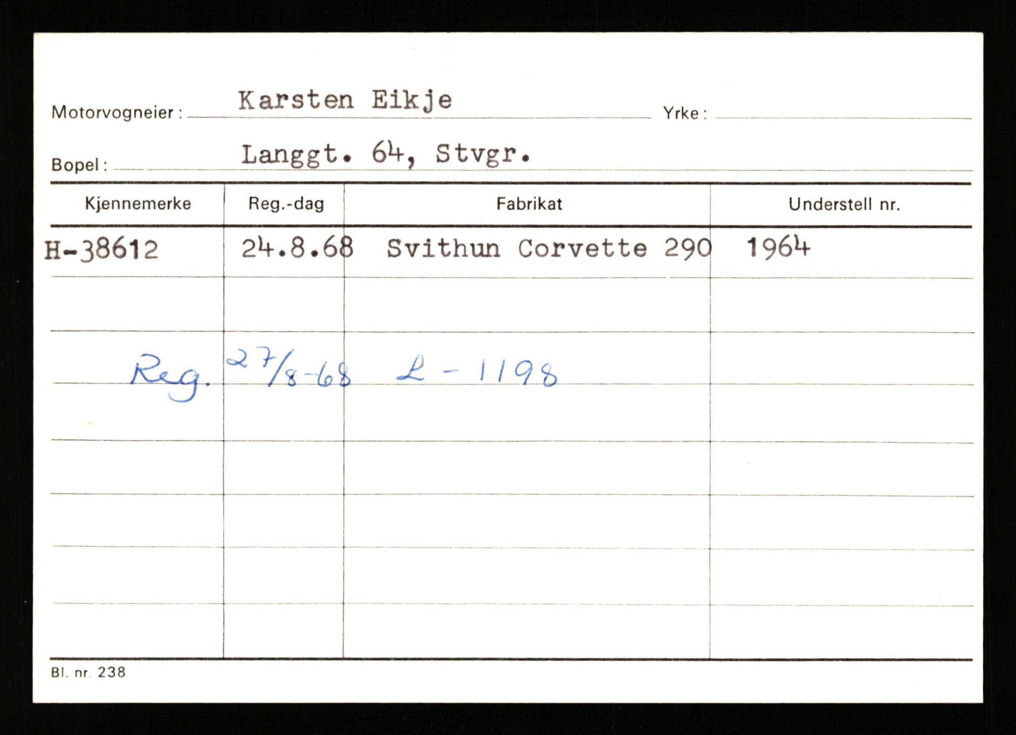 Stavanger trafikkstasjon, SAST/A-101942/0/G/L0006: Registreringsnummer: 34250 - 49007, 1930-1971, p. 1165