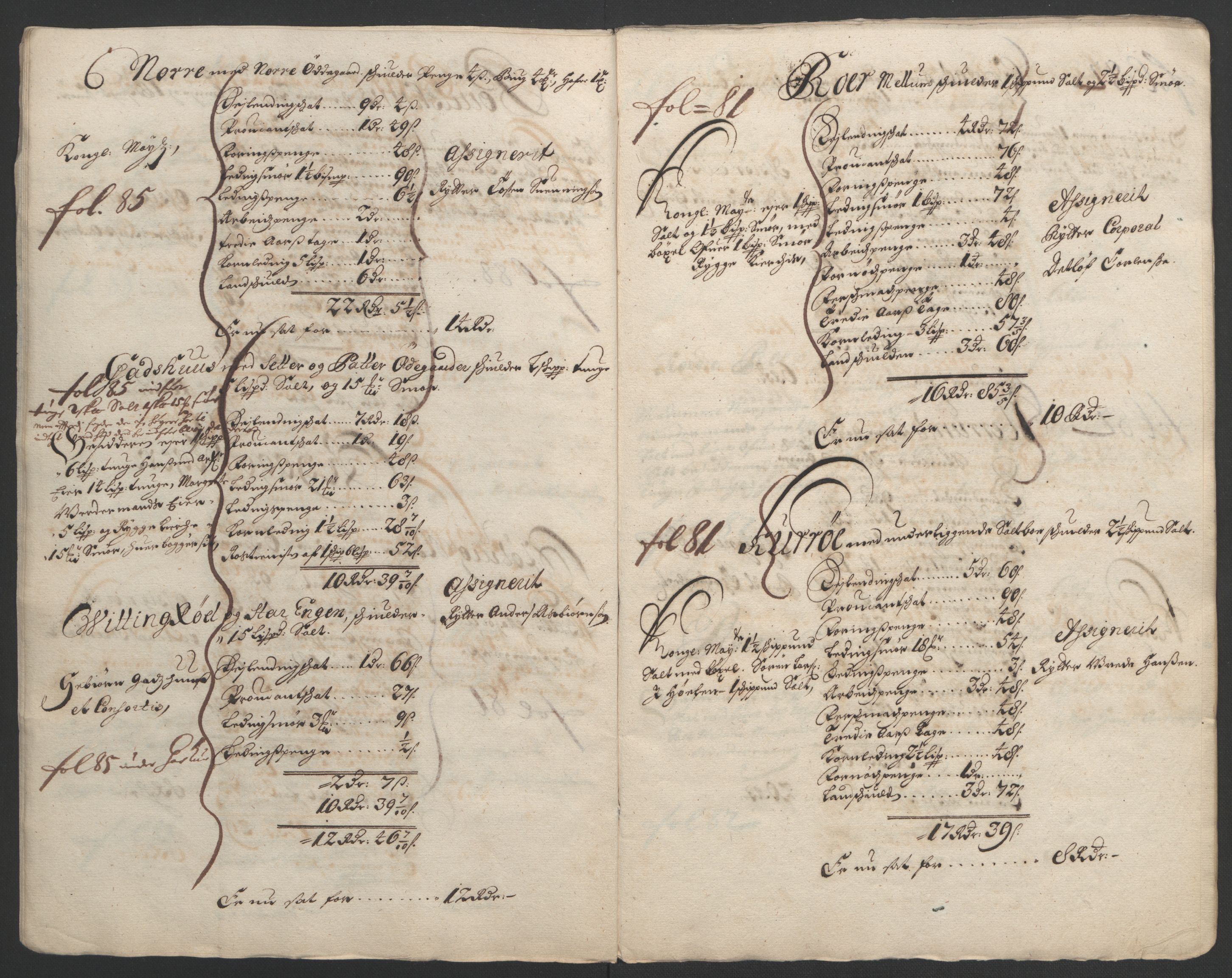 Rentekammeret inntil 1814, Reviderte regnskaper, Fogderegnskap, AV/RA-EA-4092/R03/L0121: Fogderegnskap Onsøy, Tune, Veme og Åbygge fogderi, 1694, p. 274