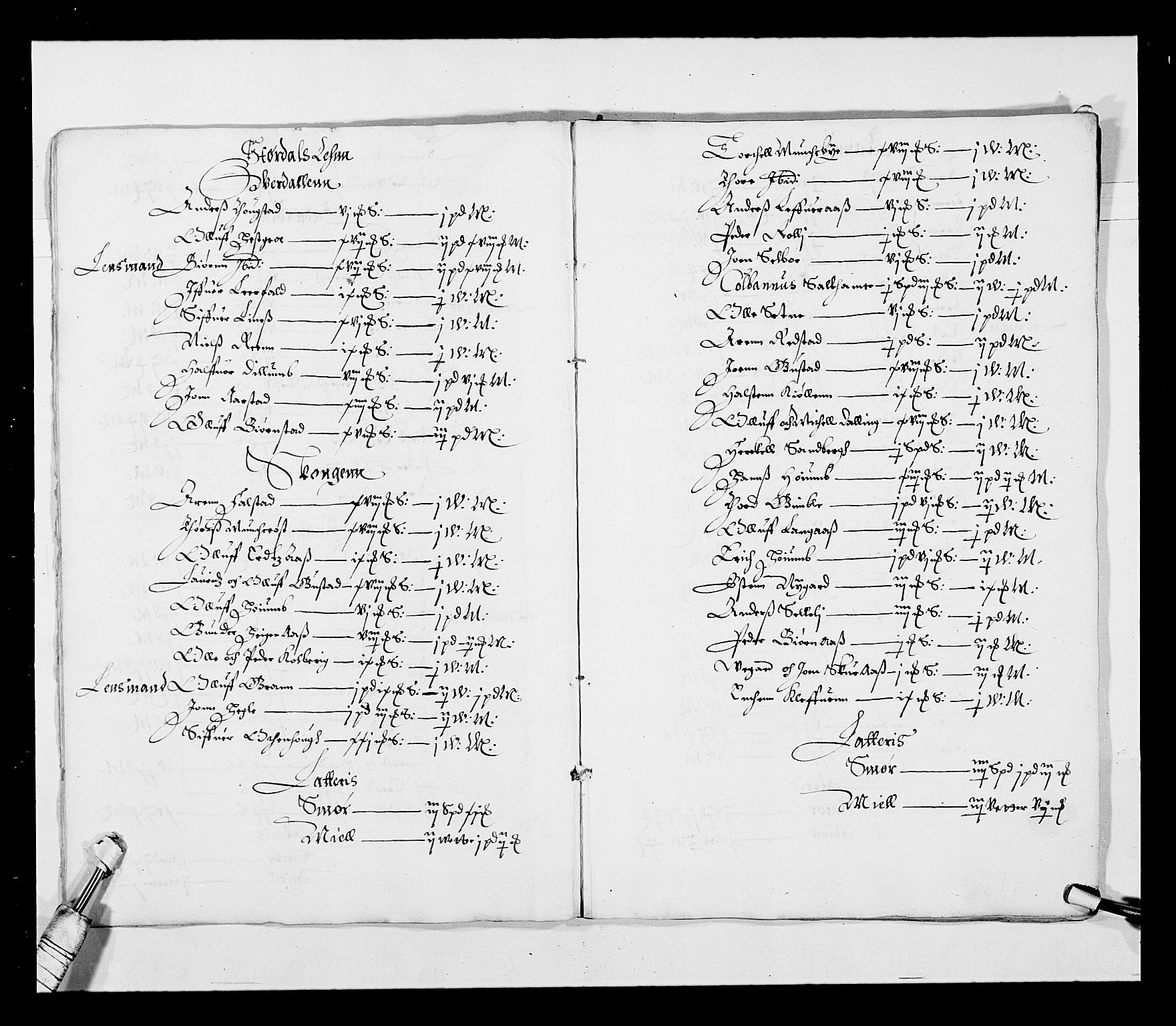 Stattholderembetet 1572-1771, AV/RA-EA-2870/Ek/L0027/0002: Jordebøker 1633-1658: / Tre jordebøker fra Trondheim len, 1644-1645, p. 7