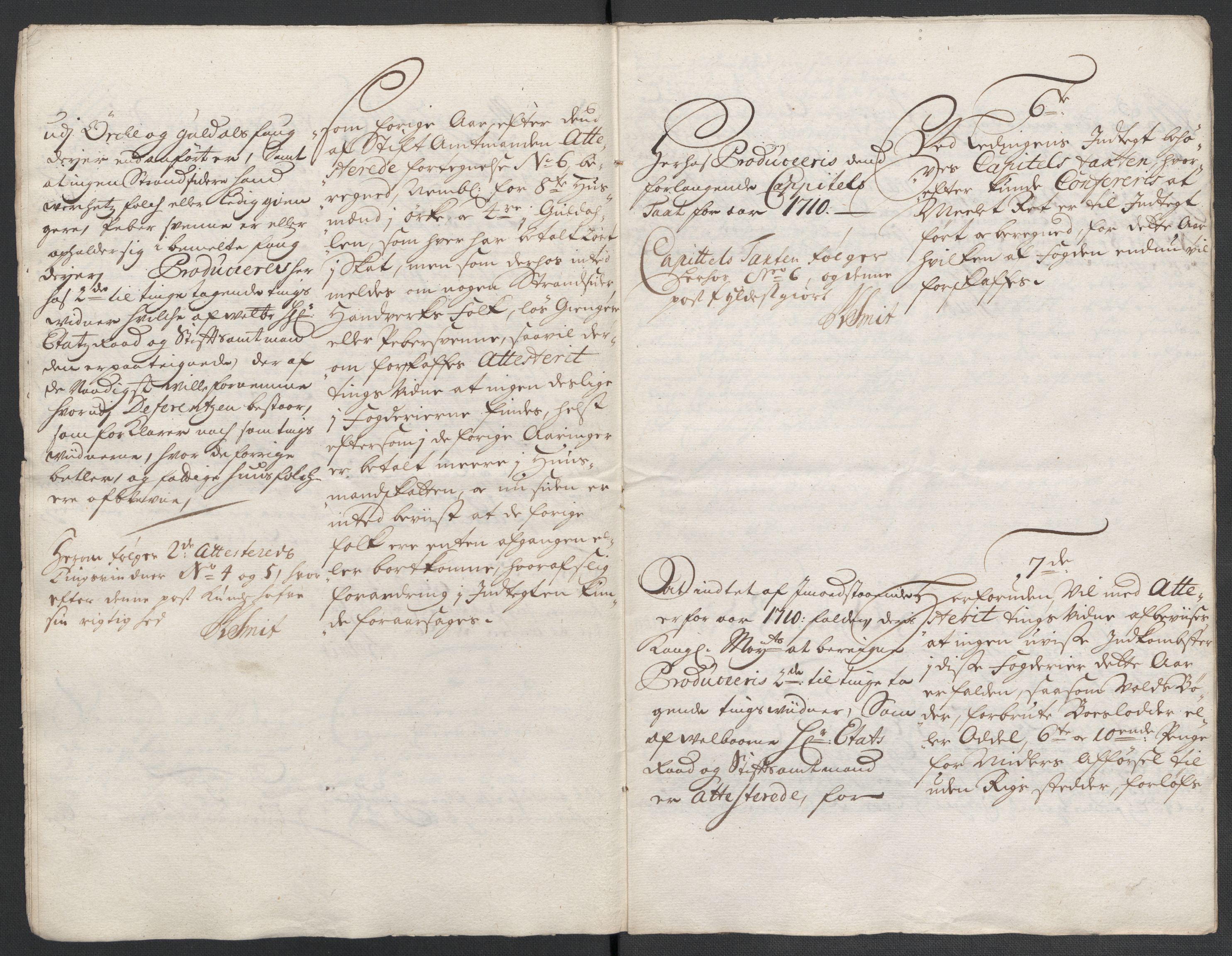 Rentekammeret inntil 1814, Reviderte regnskaper, Fogderegnskap, AV/RA-EA-4092/R60/L3960: Fogderegnskap Orkdal og Gauldal, 1710, p. 444