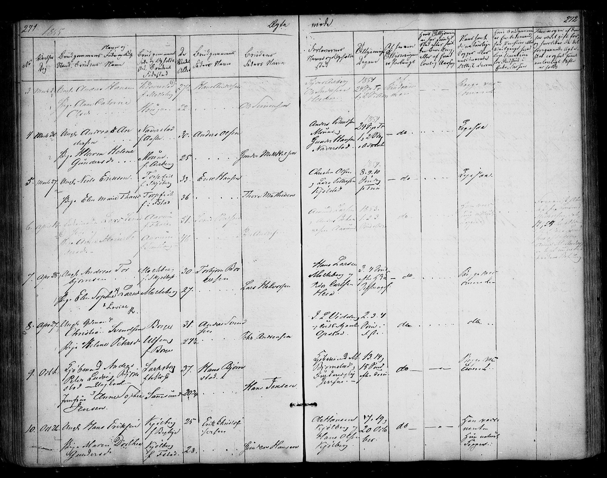 Borge prestekontor Kirkebøker, AV/SAO-A-10903/F/Fa/L0005: Parish register (official) no. I 5, 1848-1860, p. 271-272