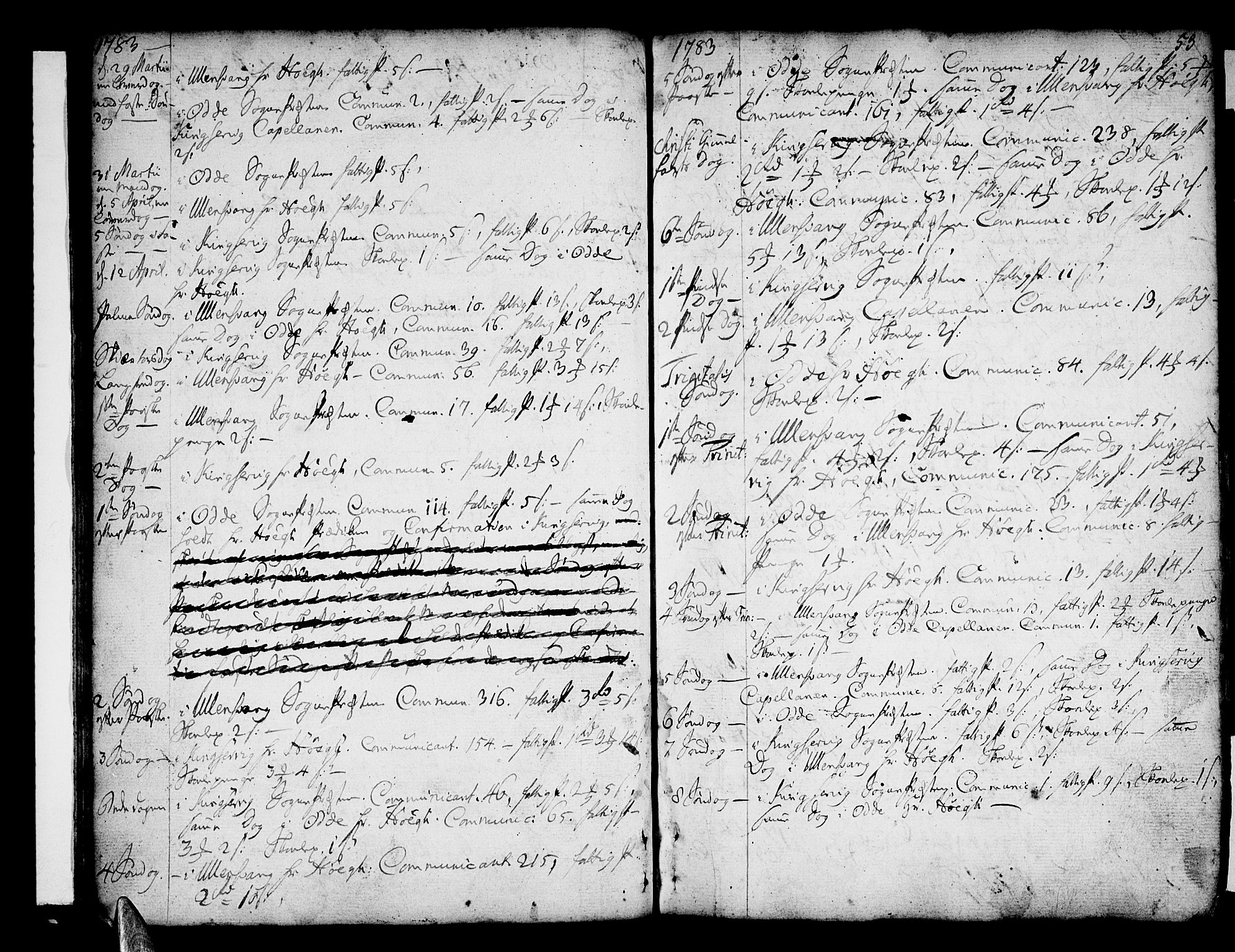 Ullensvang sokneprestembete, AV/SAB-A-78701/H/Haa: Parish register (official) no. A 6 /1, 1758-1788, p. 53