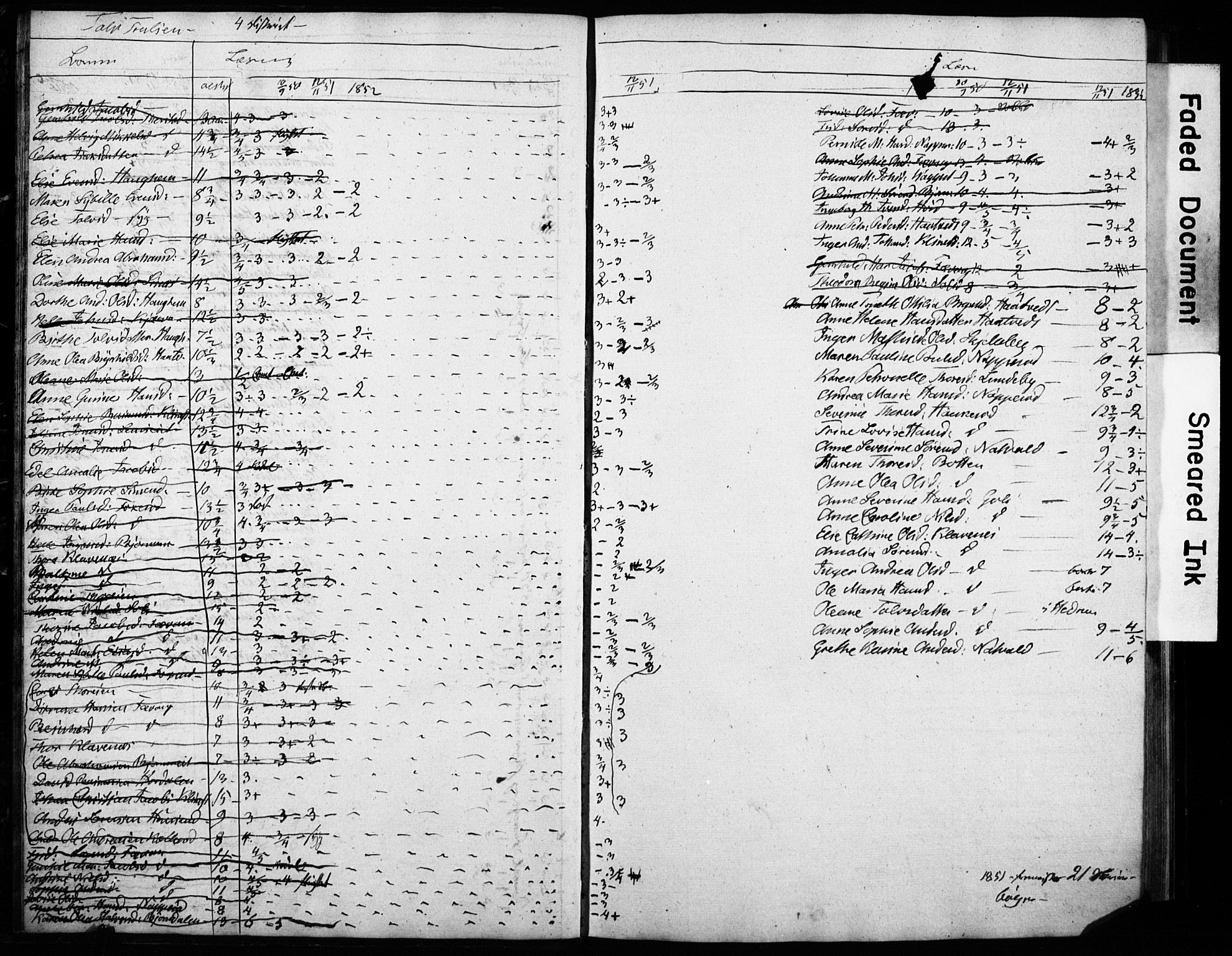 Sandar kirkebøker, AV/SAKO-A-243/H/Ha/L000I: Banns register no. I, 1854-1859