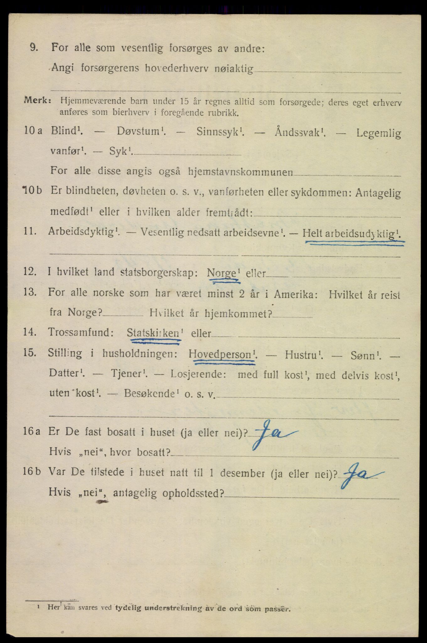 SAK, 1920 census for Kristiansand, 1920, p. 22504