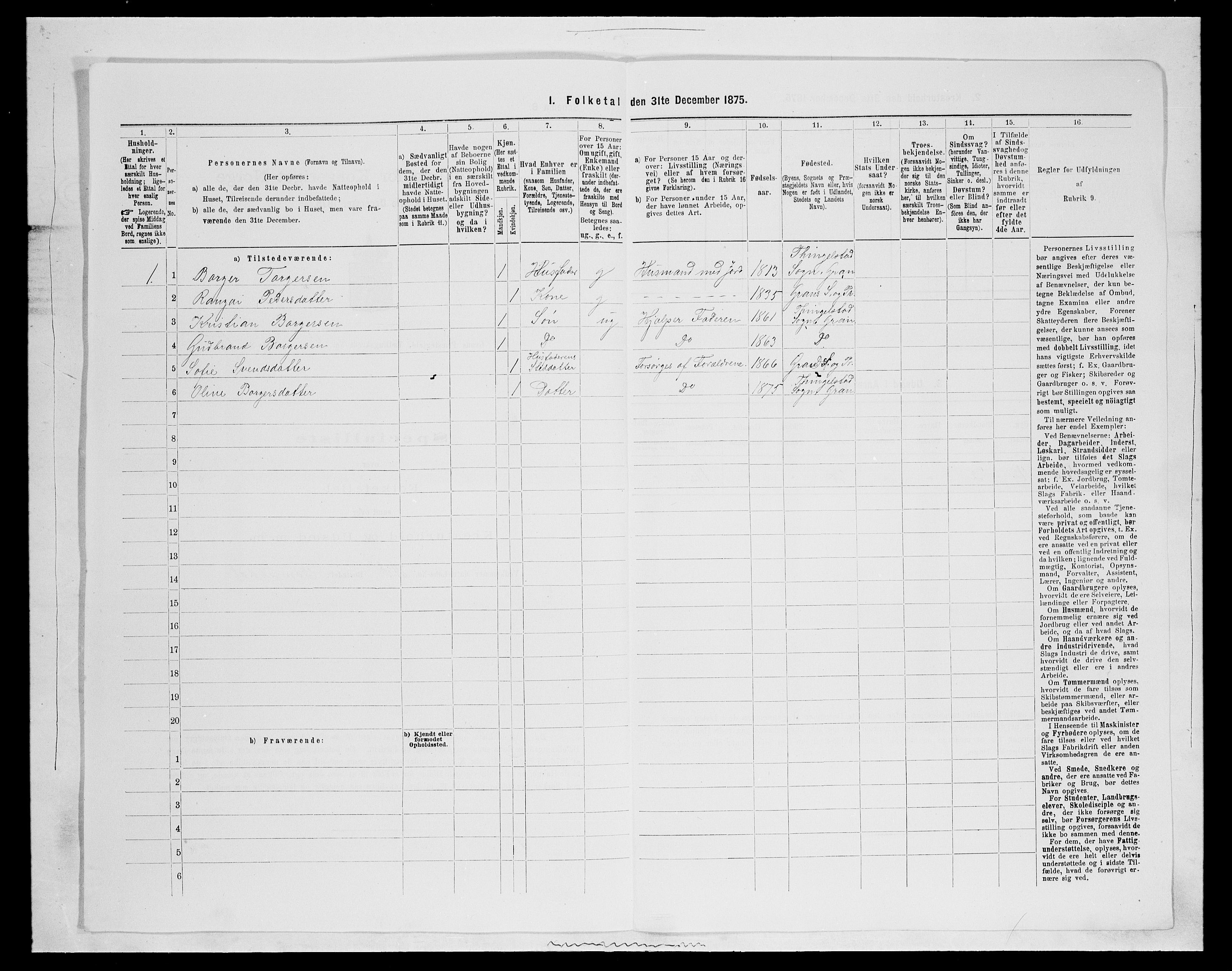 SAH, 1875 census for 0534P Gran, 1875, p. 1510