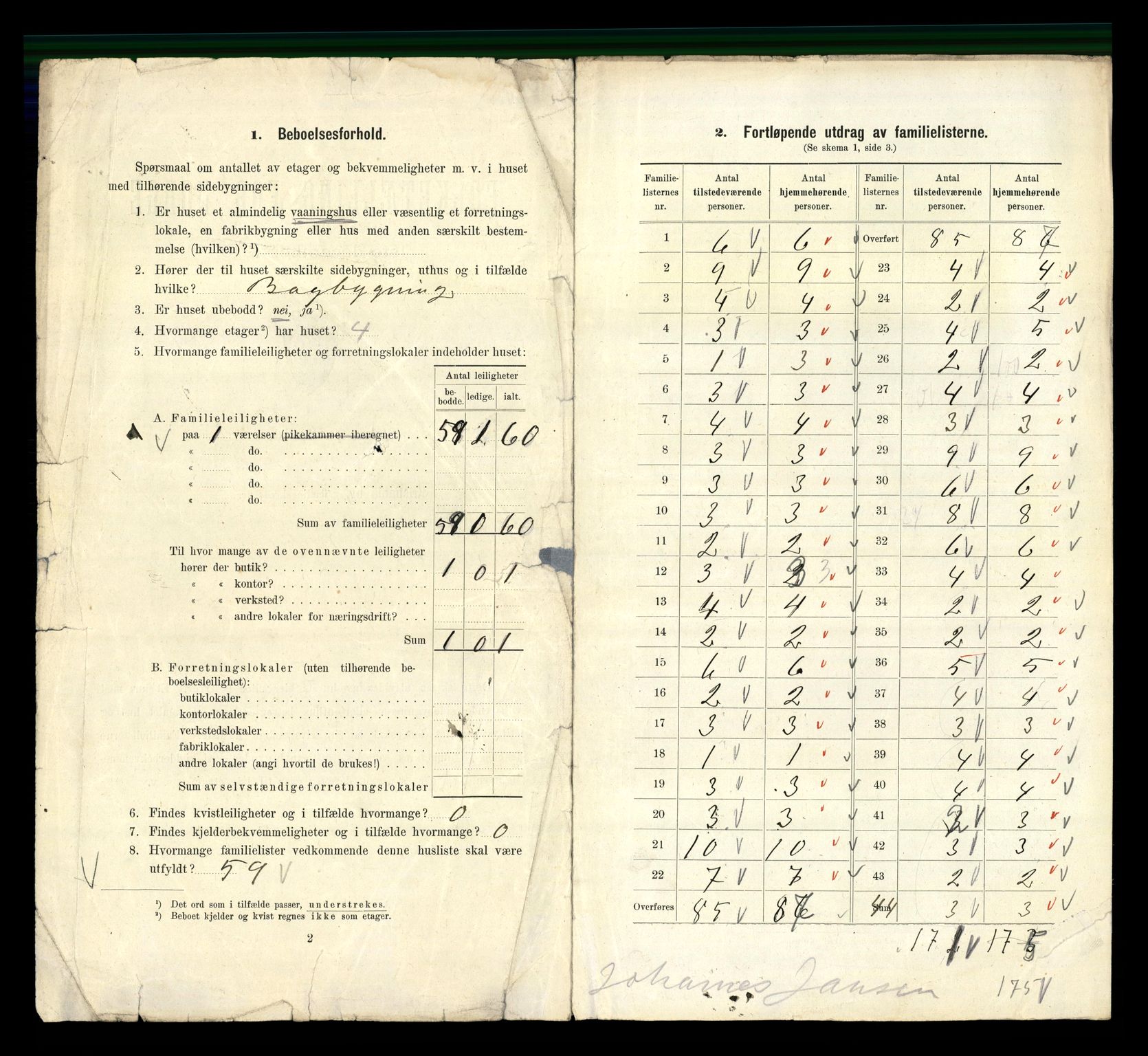 RA, 1910 census for Kristiania, 1910, p. 44430