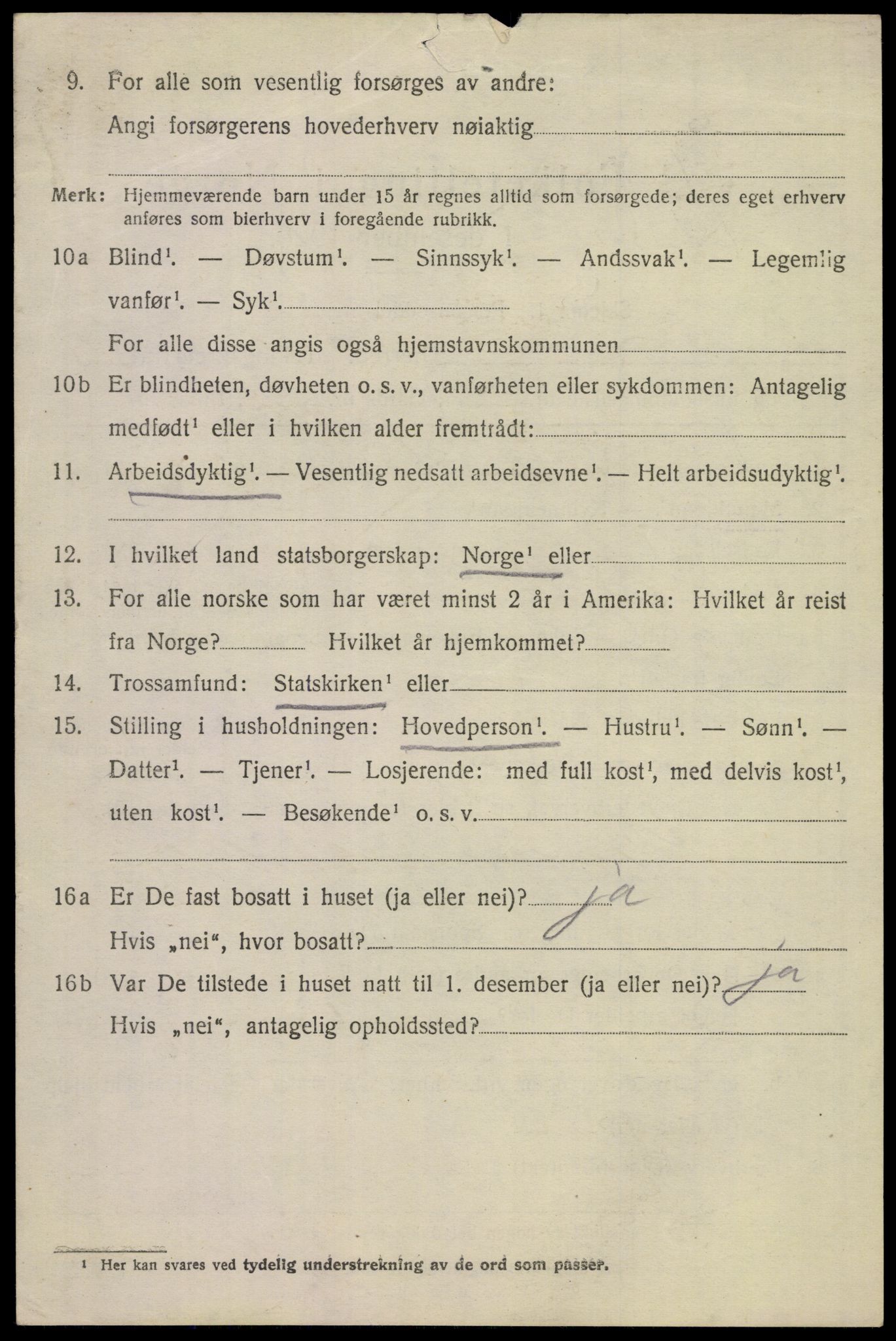 SAKO, 1920 census for Tinn, 1920, p. 23551