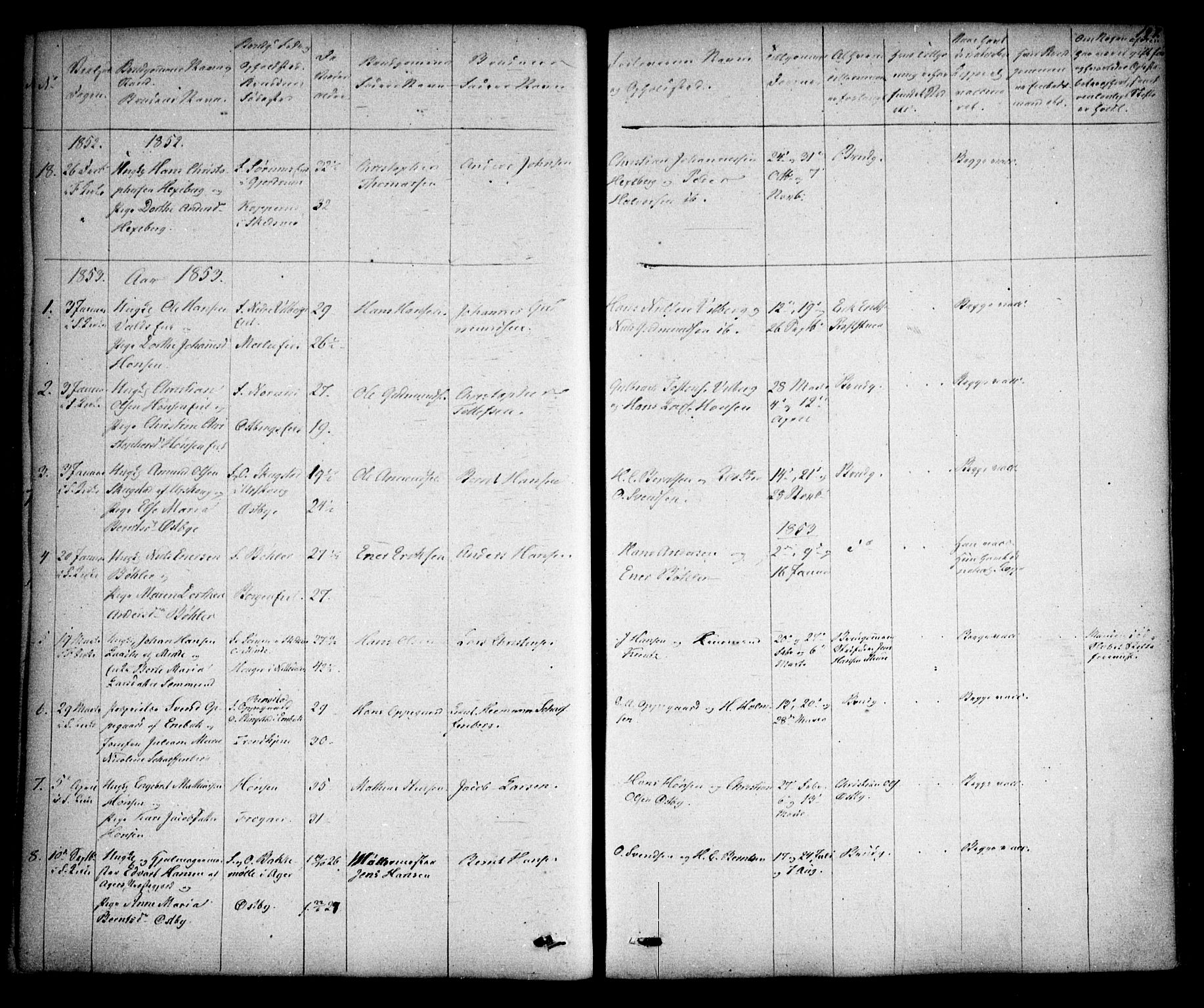 Sørum prestekontor Kirkebøker, AV/SAO-A-10303/F/Fa/L0005: Parish register (official) no. I 5, 1846-1863, p. 197