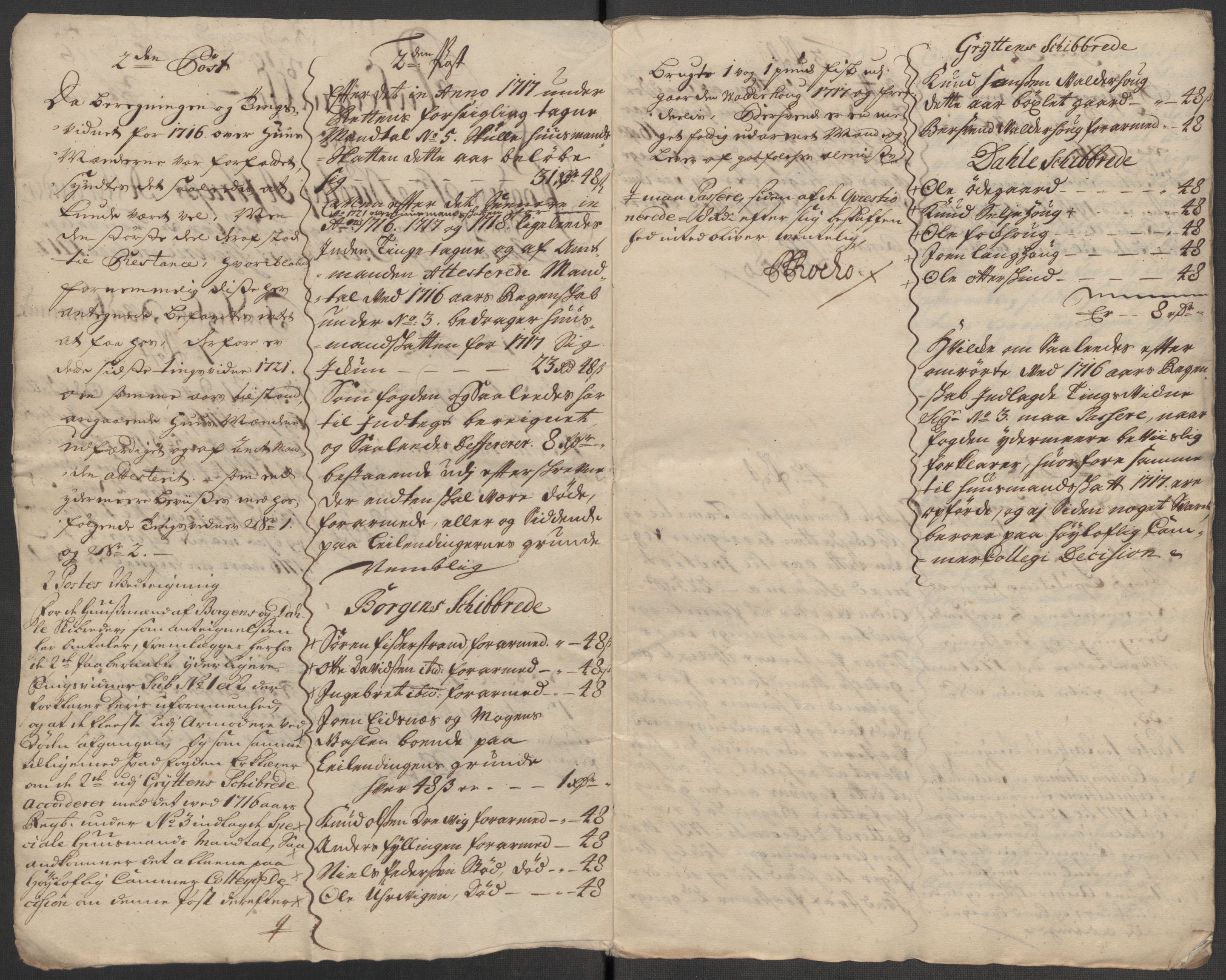 Rentekammeret inntil 1814, Reviderte regnskaper, Fogderegnskap, AV/RA-EA-4092/R54/L3569: Fogderegnskap Sunnmøre, 1717, p. 339