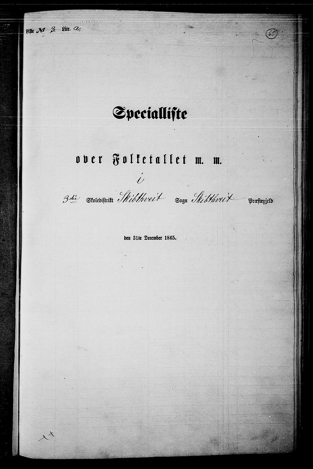 RA, 1865 census for Skiptvet, 1865, p. 56