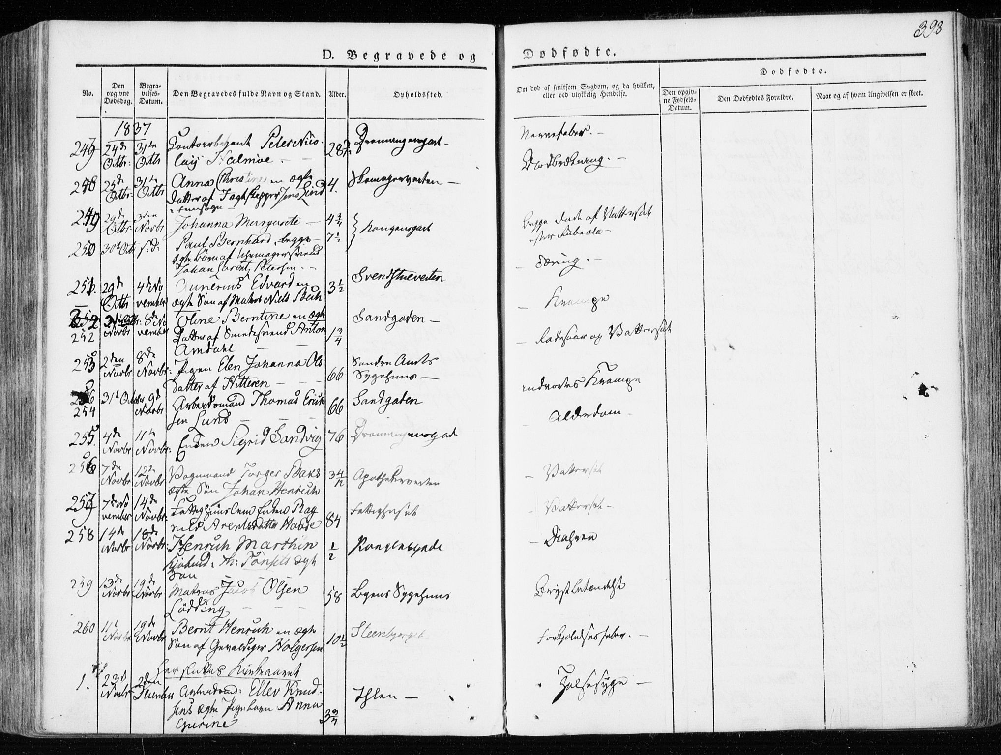 Ministerialprotokoller, klokkerbøker og fødselsregistre - Sør-Trøndelag, AV/SAT-A-1456/601/L0047: Parish register (official) no. 601A15, 1831-1839, p. 398