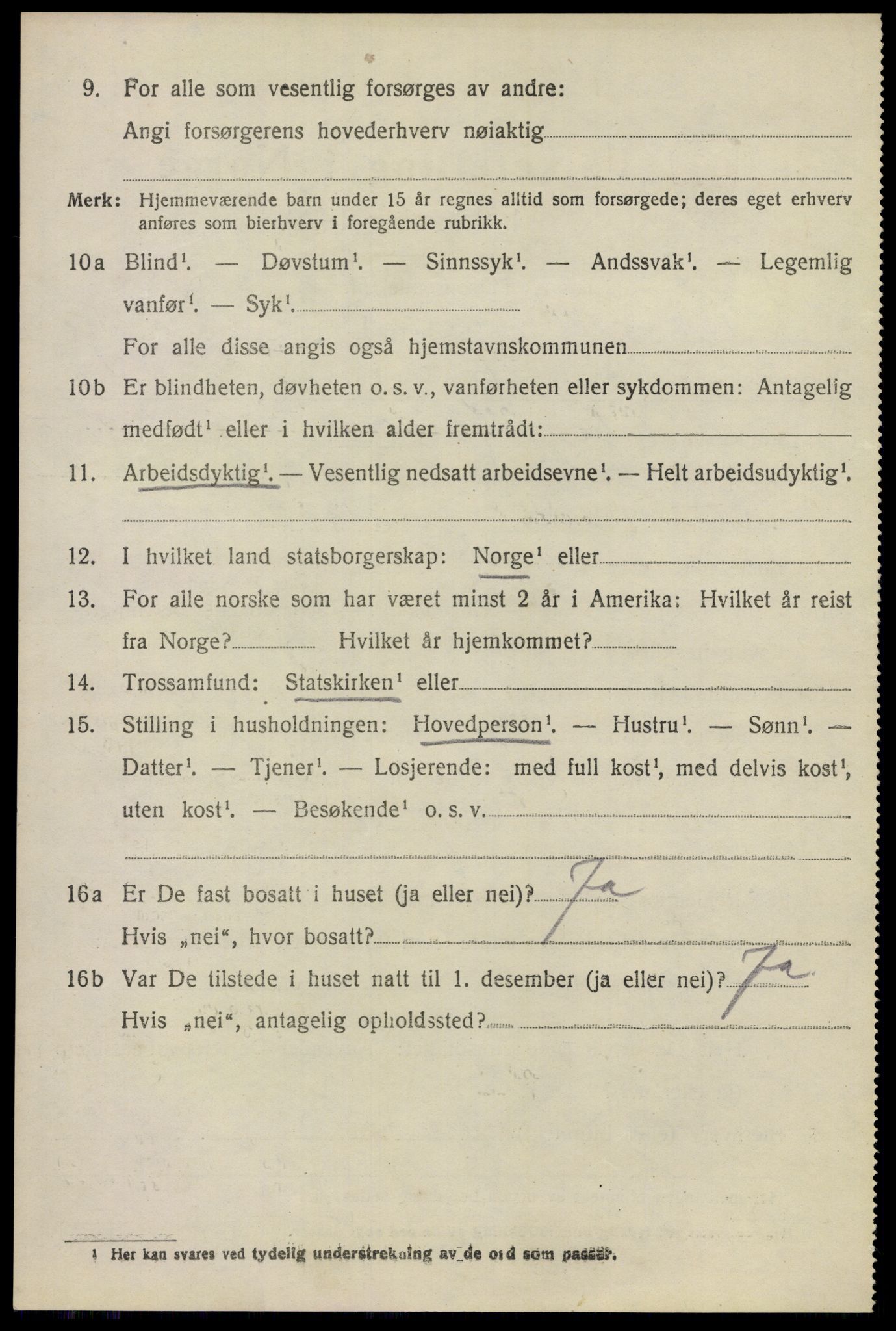 SAO, 1920 census for Eidsvoll, 1920, p. 13234