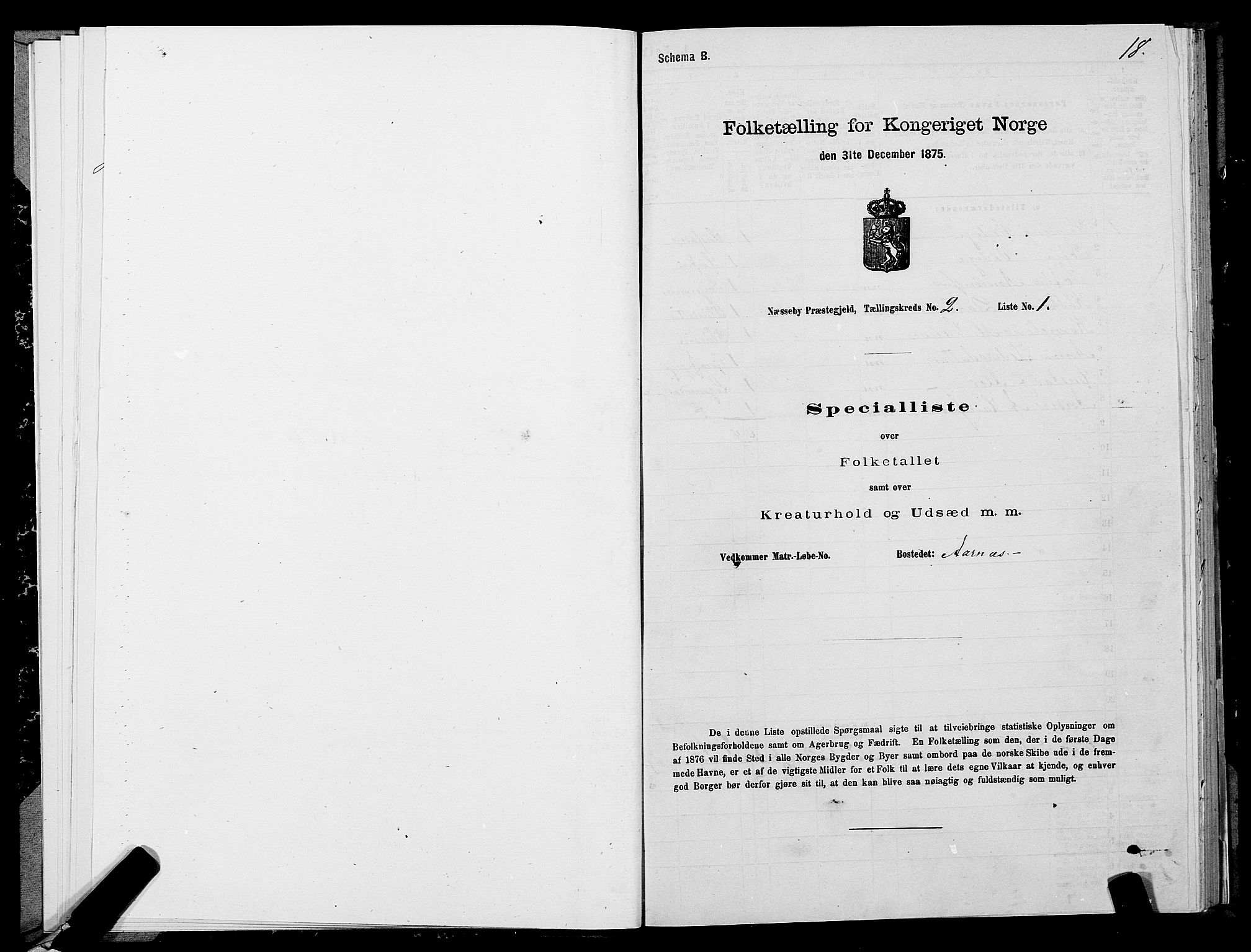 SATØ, 1875 census for 2027P Nesseby, 1875, p. 2018