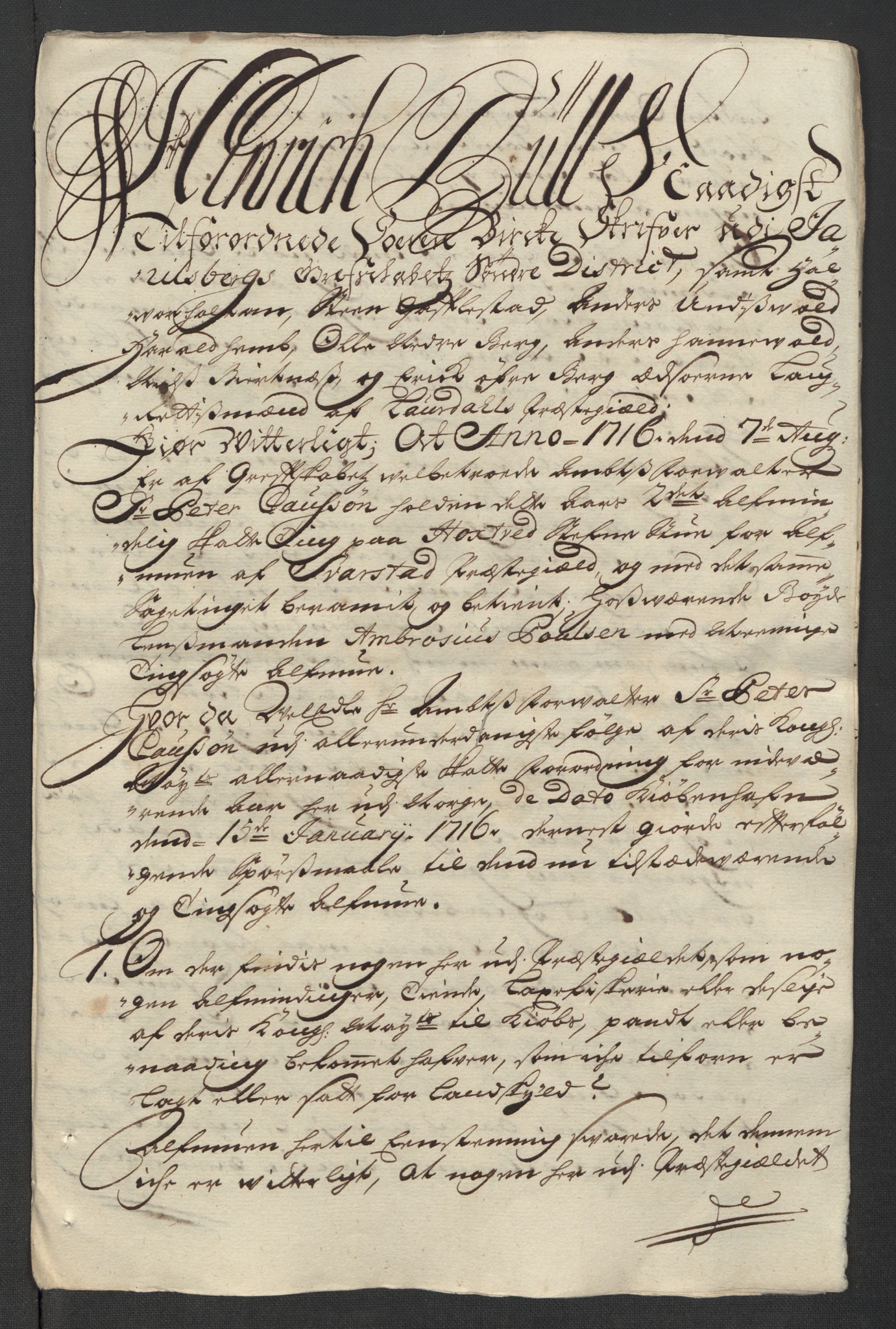 Rentekammeret inntil 1814, Reviderte regnskaper, Fogderegnskap, AV/RA-EA-4092/R32/L1880: Fogderegnskap Jarlsberg grevskap, 1716, p. 155