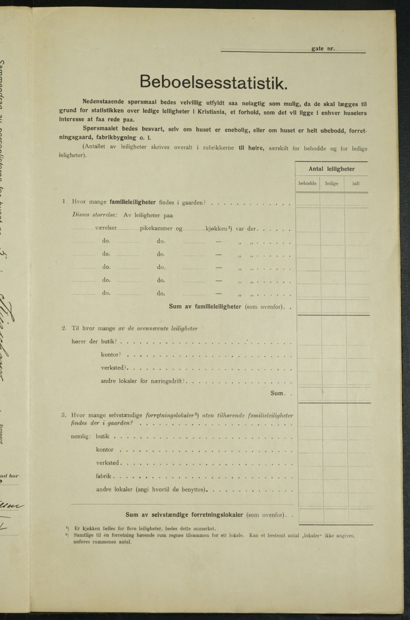 OBA, Municipal Census 1915 for Kristiania, 1915, p. 48965
