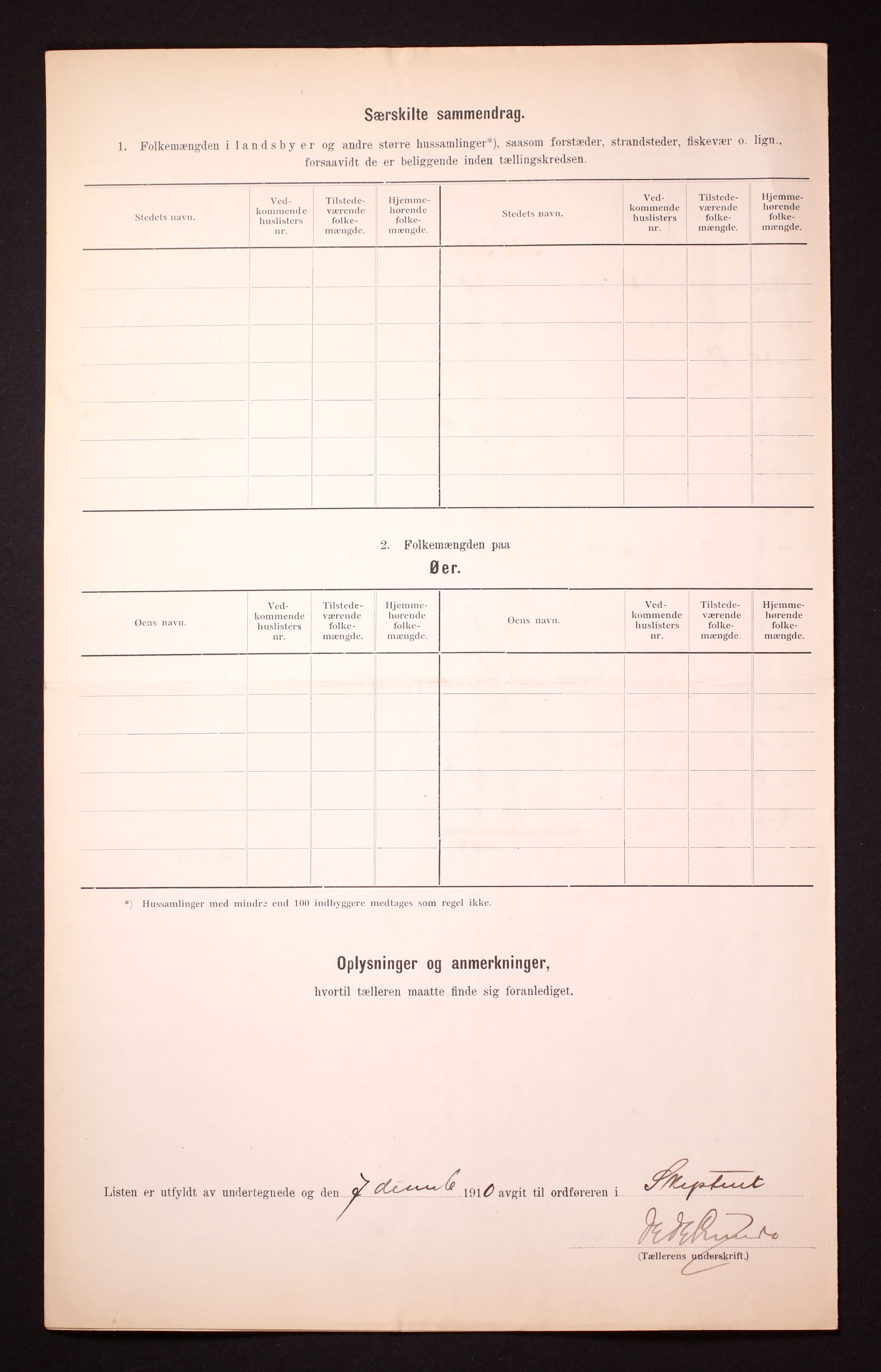 RA, 1910 census for Skiptvet, 1910, p. 6