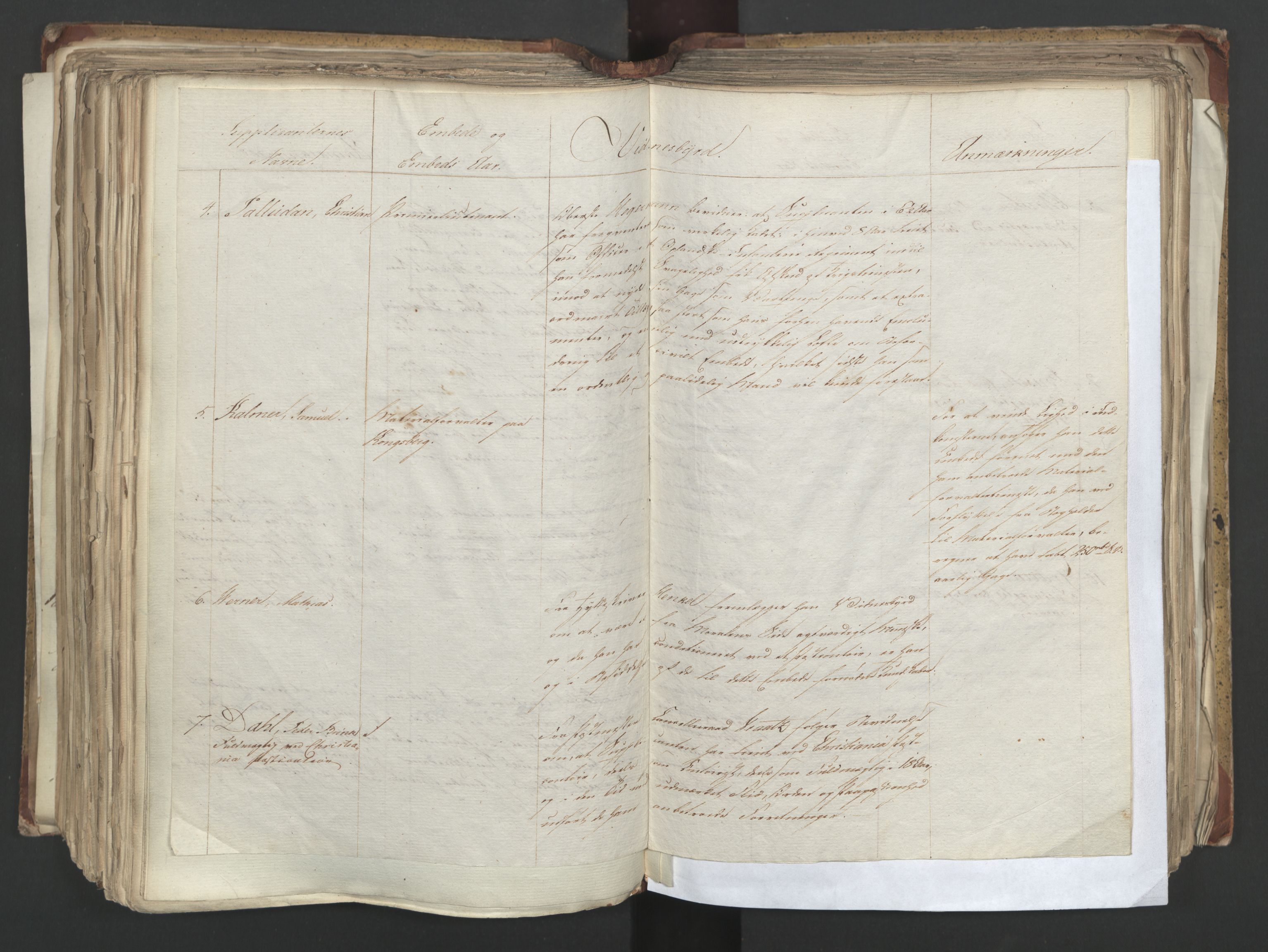 Statsrådsavdelingen i Stockholm, AV/RA-S-1003/D/Da/L0001: Regjeringsinnstillinger nr. 1-262, 1814-1815, p. 310