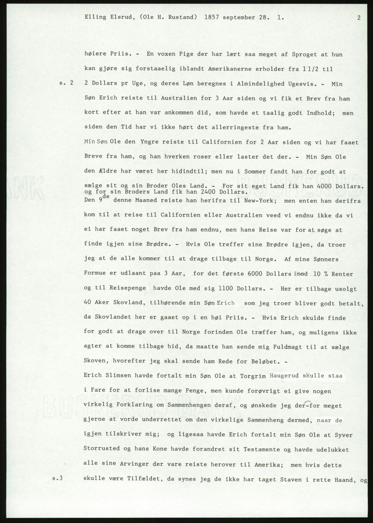 Samlinger til kildeutgivelse, Amerikabrevene, AV/RA-EA-4057/F/L0018: Innlån fra Buskerud: Elsrud, 1838-1914, p. 1151