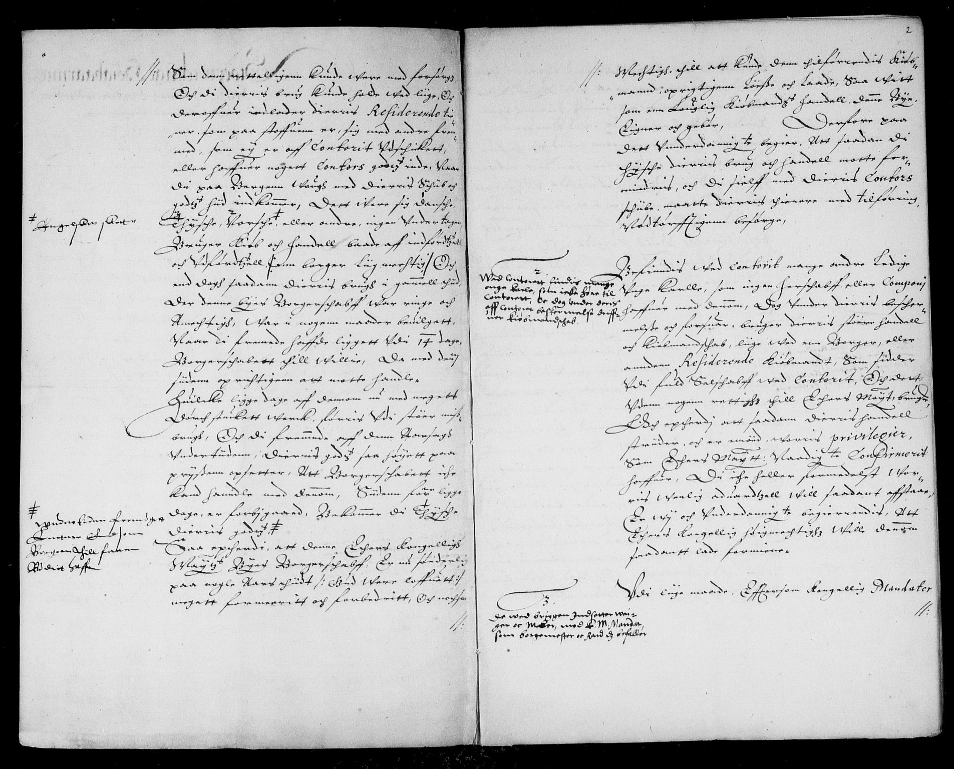 Danske Kanselli, Skapsaker, AV/RA-EA-4061/F/L0055: Skap 14, pakke 18A-18B, litra Ø, 1607-1704, p. 223