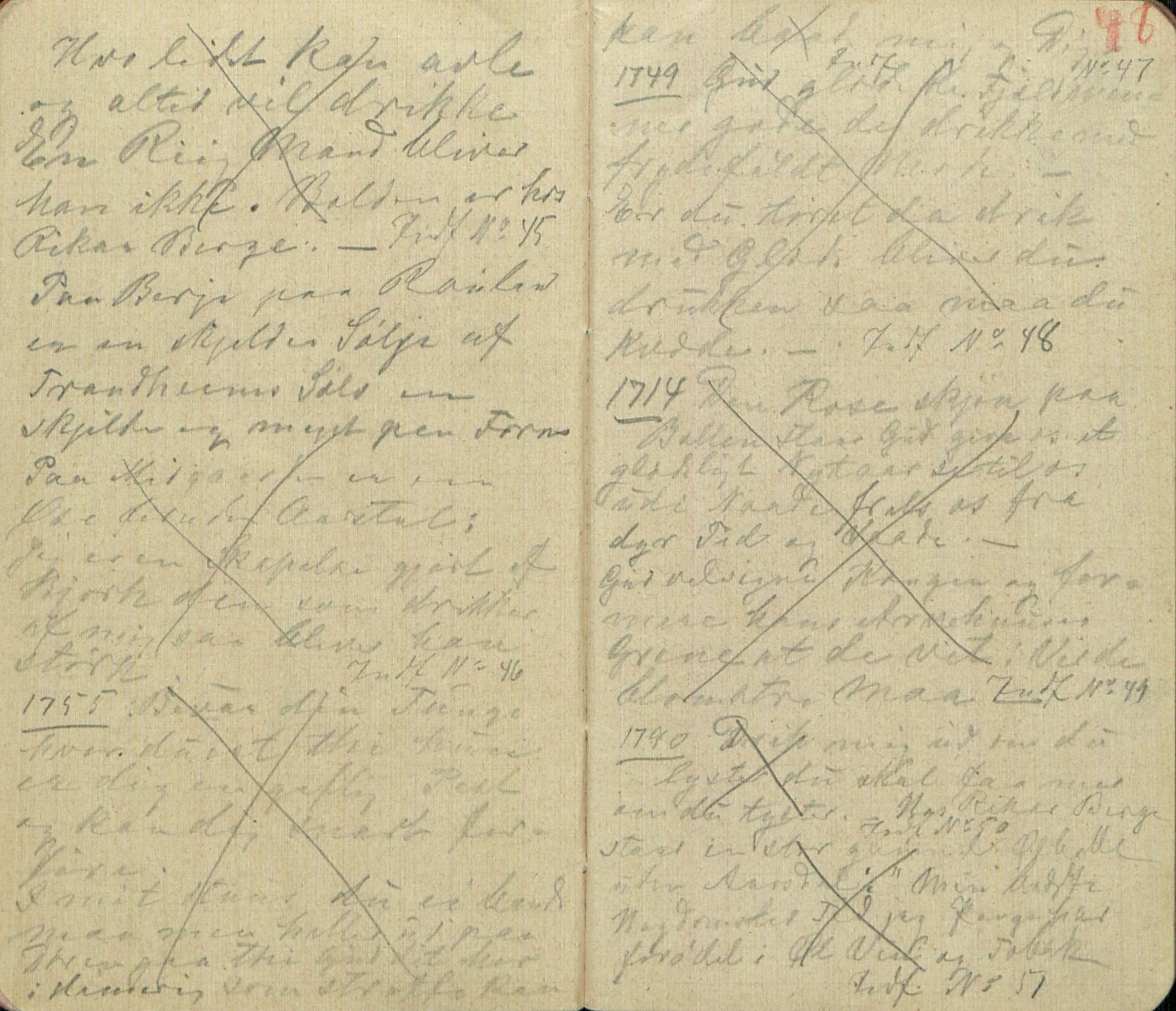 Rikard Berge, TEMU/TGM-A-1003/F/L0016/0014: 529-550 / 542 Oppskrifter av Halvor N. Tvedten, 1893, p. 47-48
