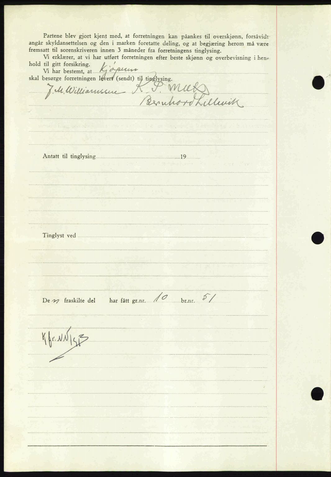 Nordmøre sorenskriveri, AV/SAT-A-4132/1/2/2Ca: Mortgage book no. A92, 1942-1942, Diary no: : 800/1942