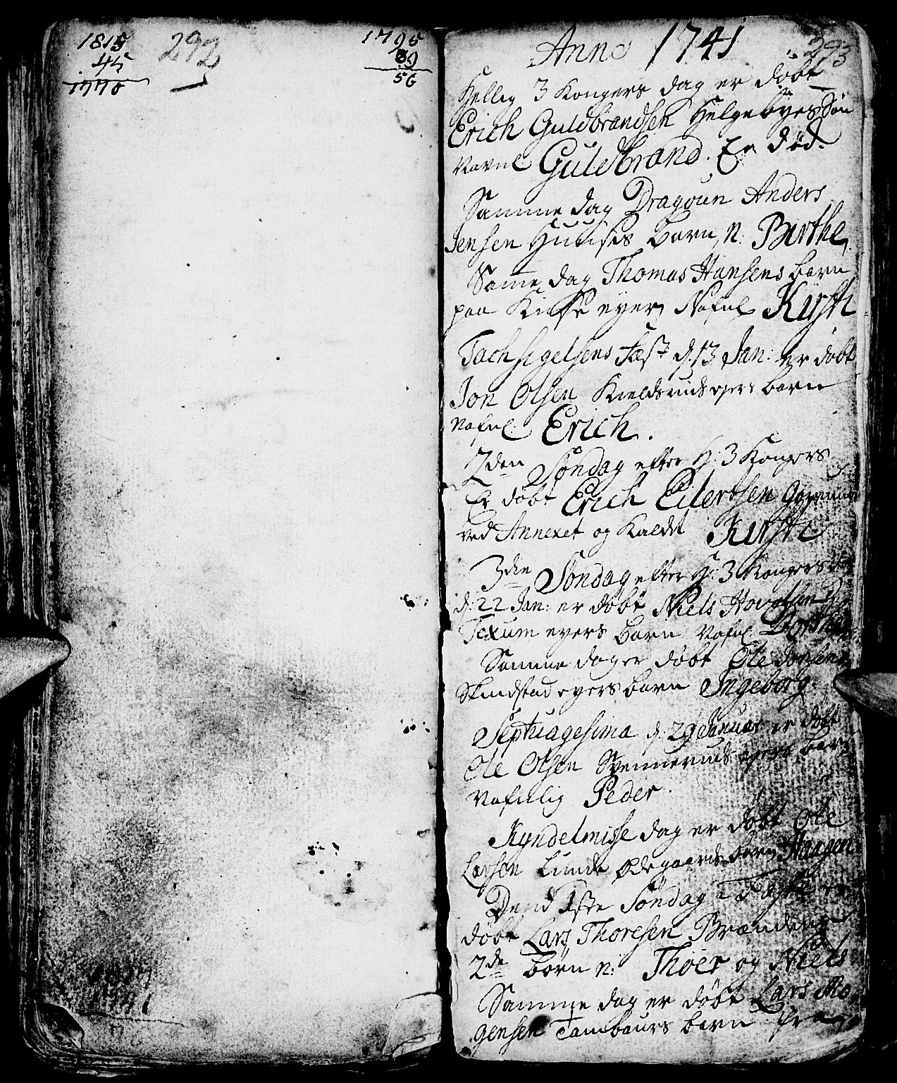 Nes prestekontor, Hedmark, AV/SAH-PREST-020/L/La/L0001: Parish register (copy) no. 1, 1663-1784, p. 292-293