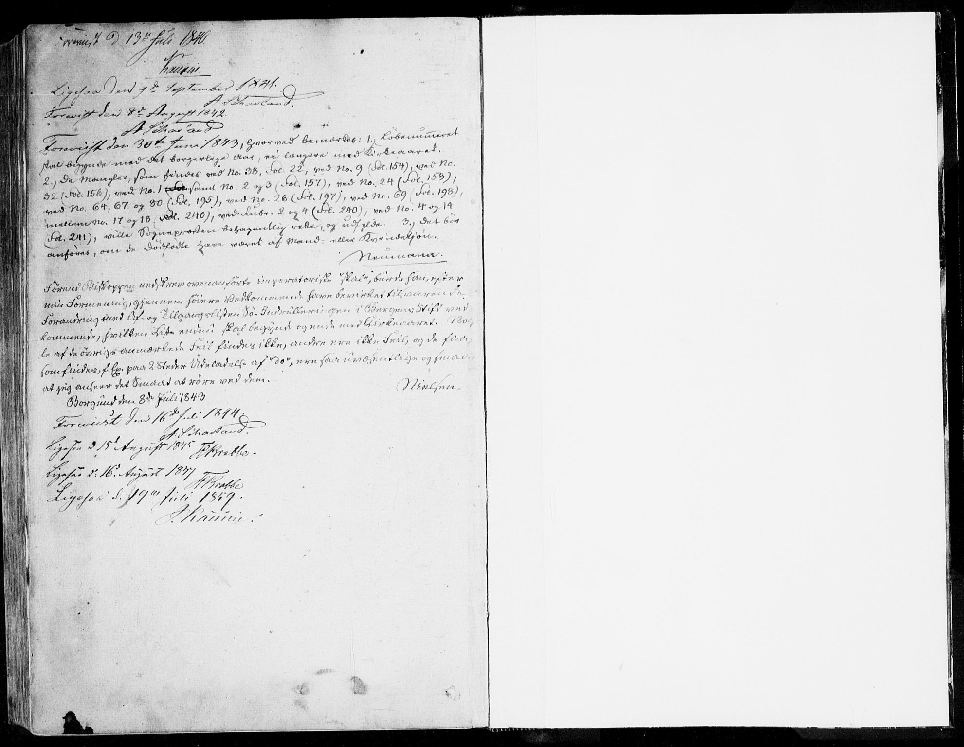 Ministerialprotokoller, klokkerbøker og fødselsregistre - Møre og Romsdal, AV/SAT-A-1454/528/L0396: Parish register (official) no. 528A07, 1839-1847