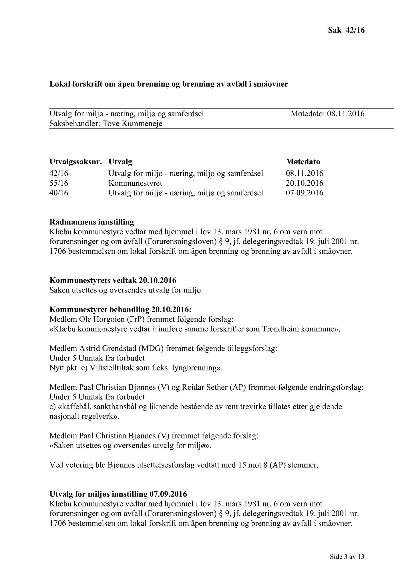 Klæbu Kommune, TRKO/KK/06-UM/L003: Utvalg for miljø - Møtedokumenter 2016, 2016, p. 1436