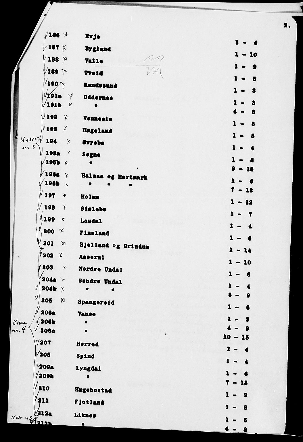 SAK, 1900 census for Spangereid, 1900, p. 26