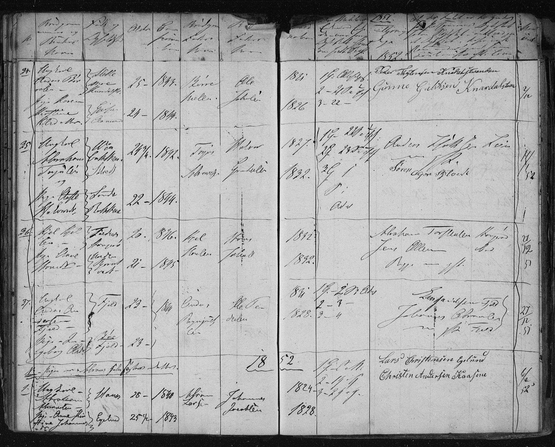 Solum kirkebøker, SAKO/A-306/H/Ha/L0001: Banns register no. I 1, 1846-1879