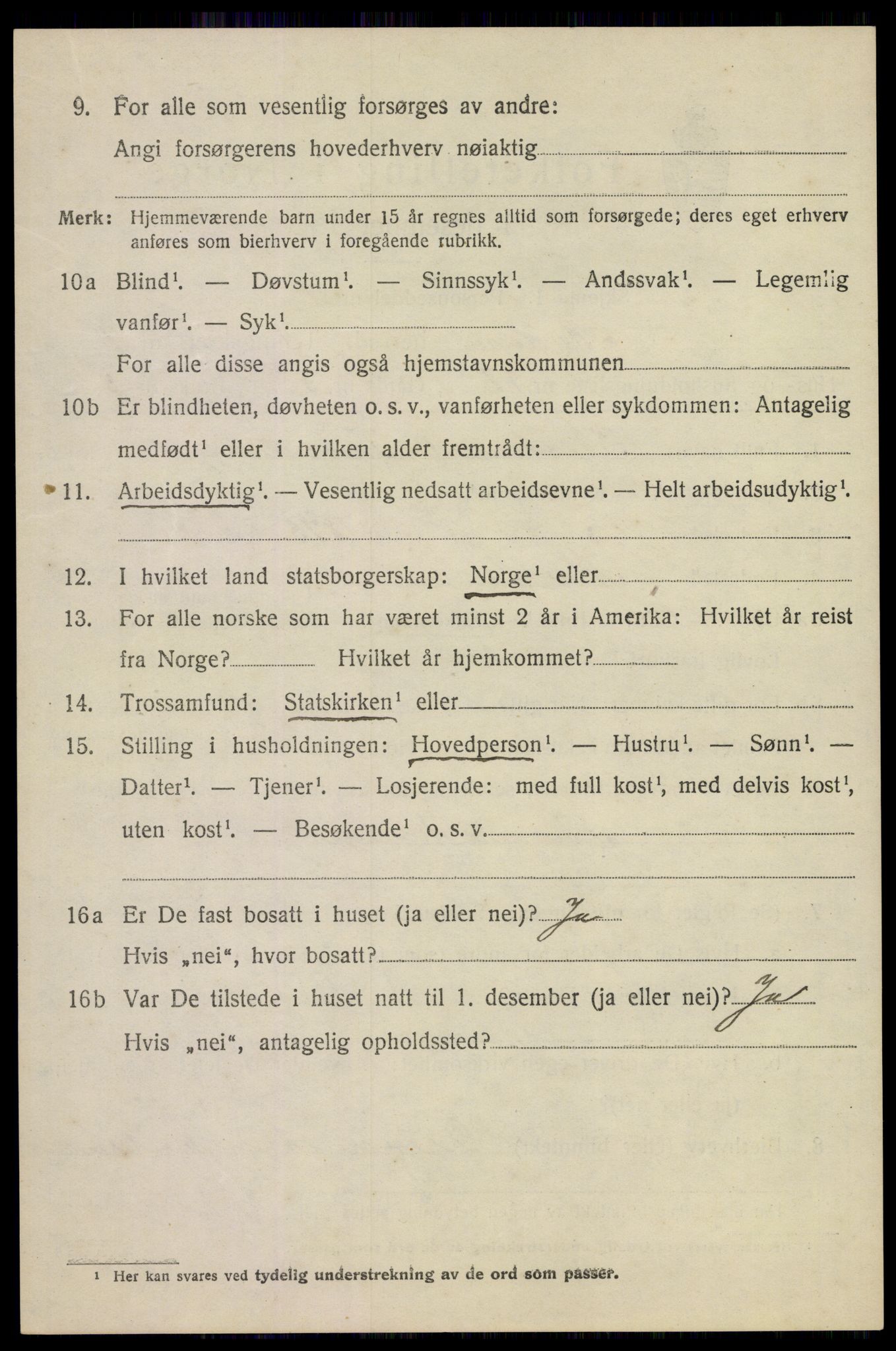 SAKO, 1920 census for Modum, 1920, p. 4264