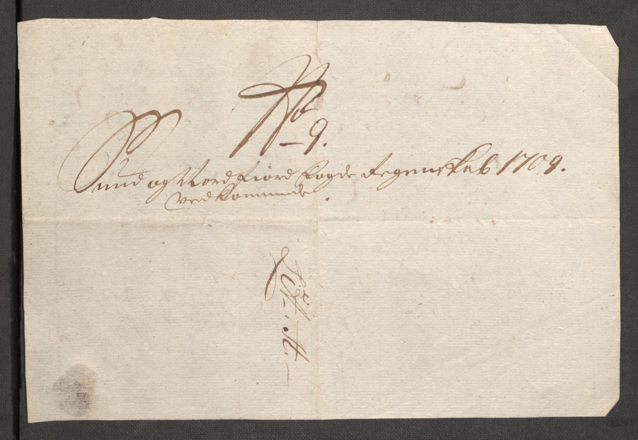 Rentekammeret inntil 1814, Reviderte regnskaper, Fogderegnskap, AV/RA-EA-4092/R53/L3432: Fogderegnskap Sunn- og Nordfjord, 1709, p. 156