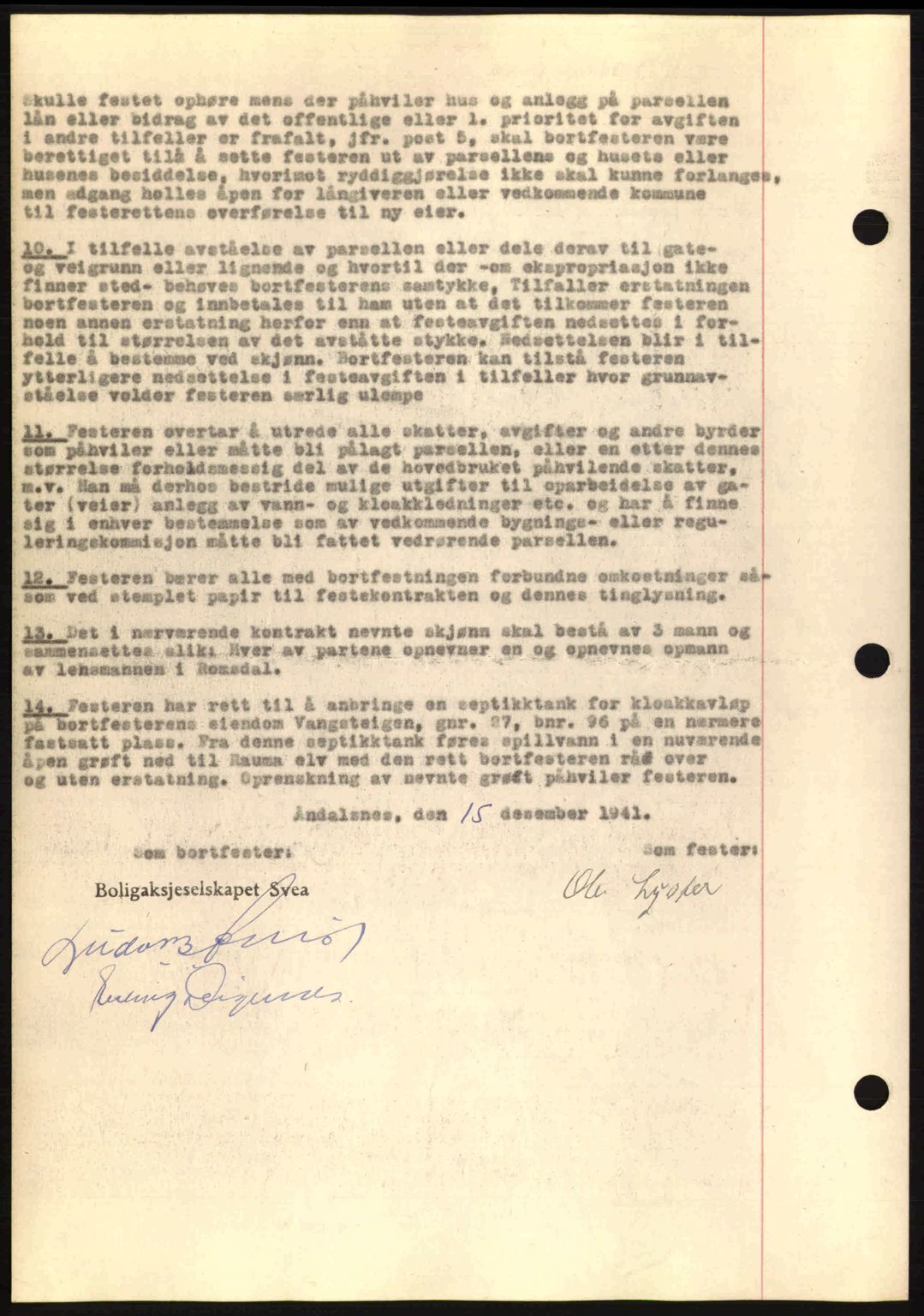 Romsdal sorenskriveri, AV/SAT-A-4149/1/2/2C: Mortgage book no. A12, 1942-1942, Diary no: : 815/1942