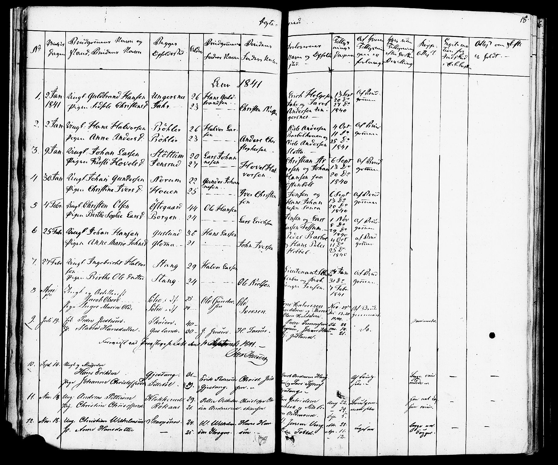 Enebakk prestekontor Kirkebøker, SAO/A-10171c/F/Fa/L0012: Parish register (official) no. I 12, 1832-1882, p. 18