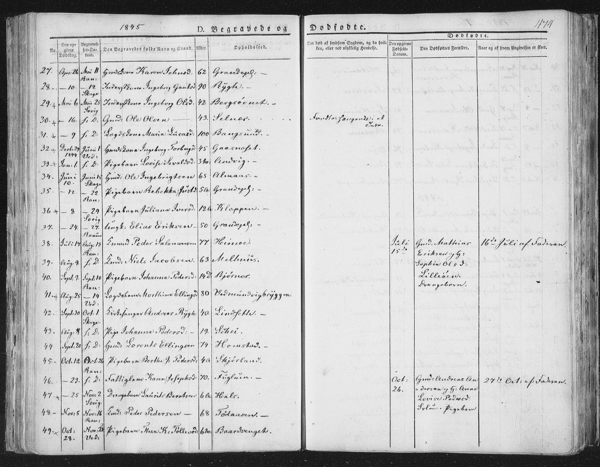 Ministerialprotokoller, klokkerbøker og fødselsregistre - Nord-Trøndelag, SAT/A-1458/764/L0552: Parish register (official) no. 764A07b, 1824-1865, p. 474