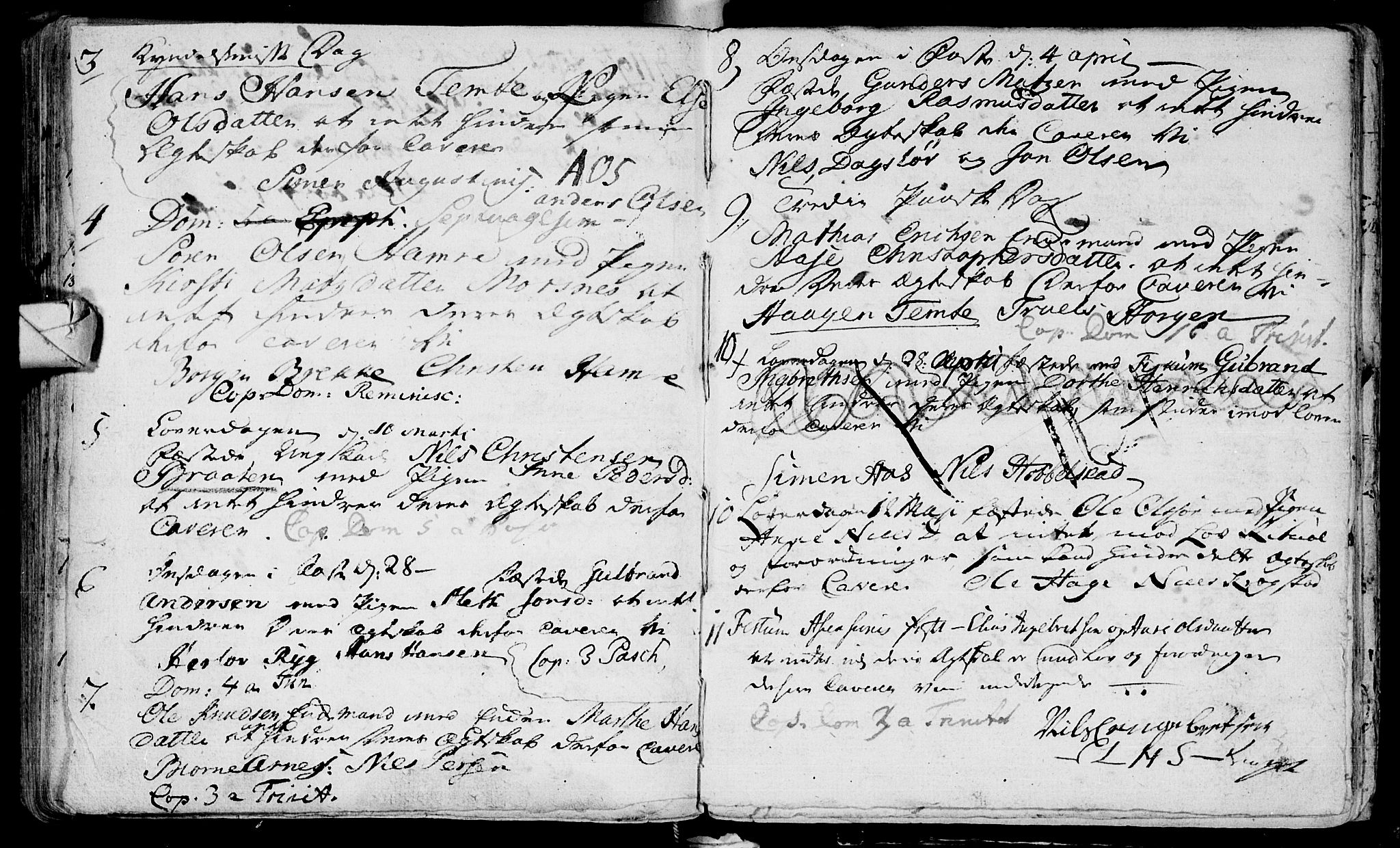 Eiker kirkebøker, AV/SAKO-A-4/F/Fa/L0005: Parish register (official) no. I 5 /1, 1705-1759