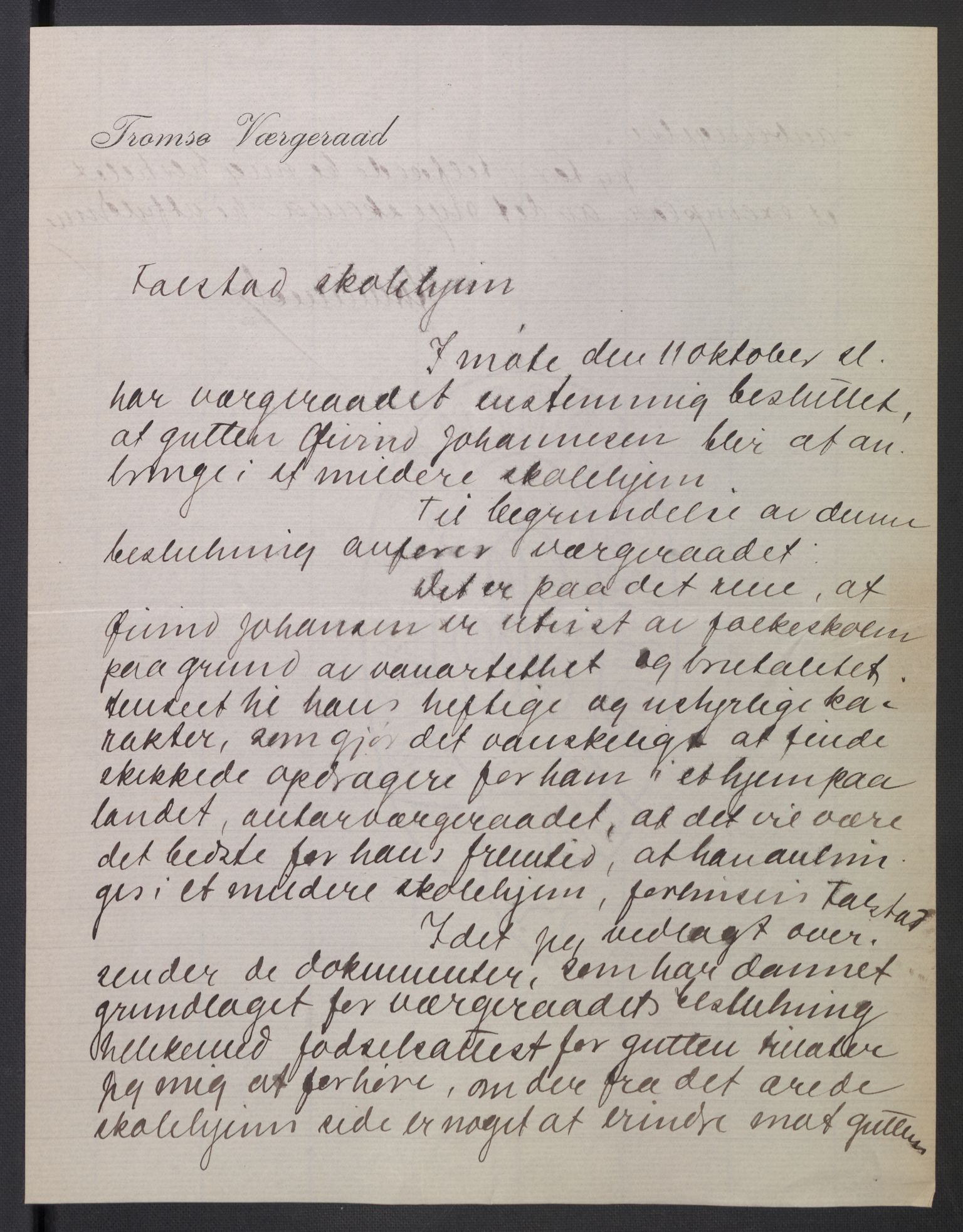 Falstad skolehjem, RA/S-1676/E/Eb/L0010: Elevmapper løpenr. 210-239, 1910-1917, p. 231