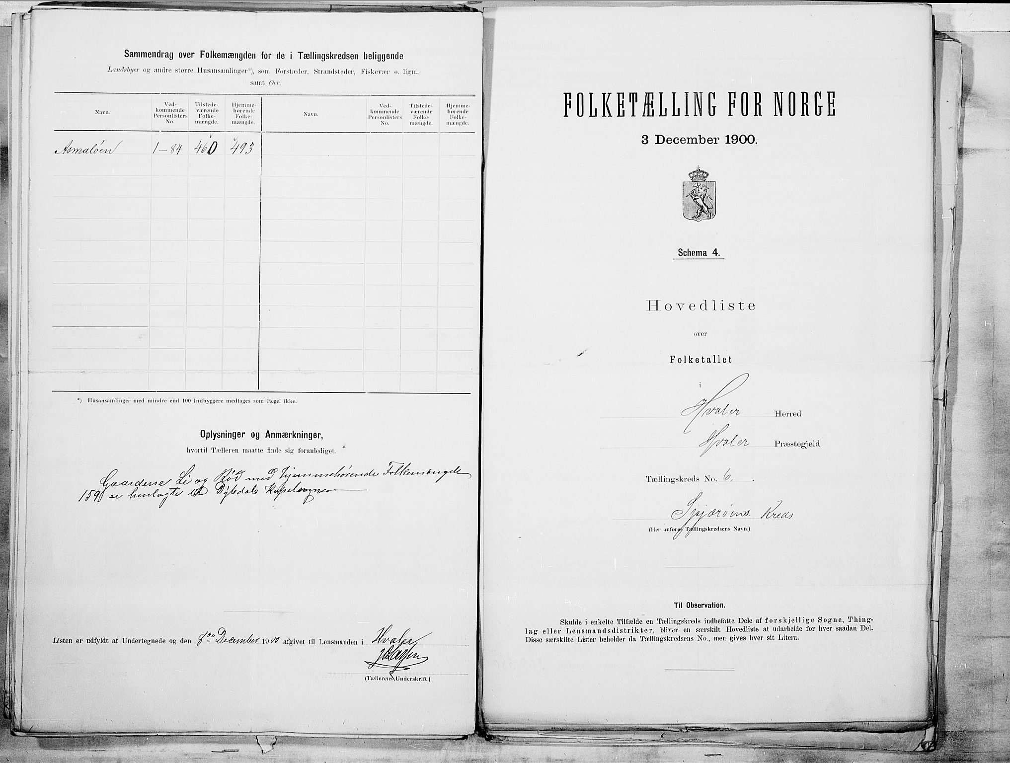 SAO, 1900 census for Hvaler, 1900, p. 18