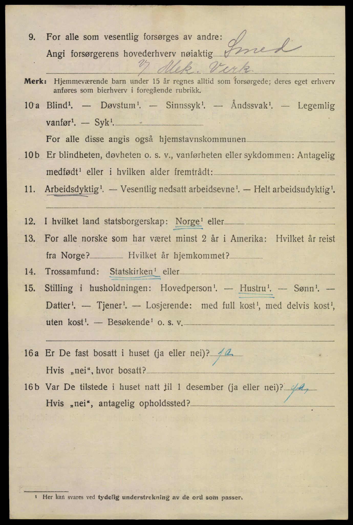 SAKO, 1920 census for Tønsberg, 1920, p. 23464