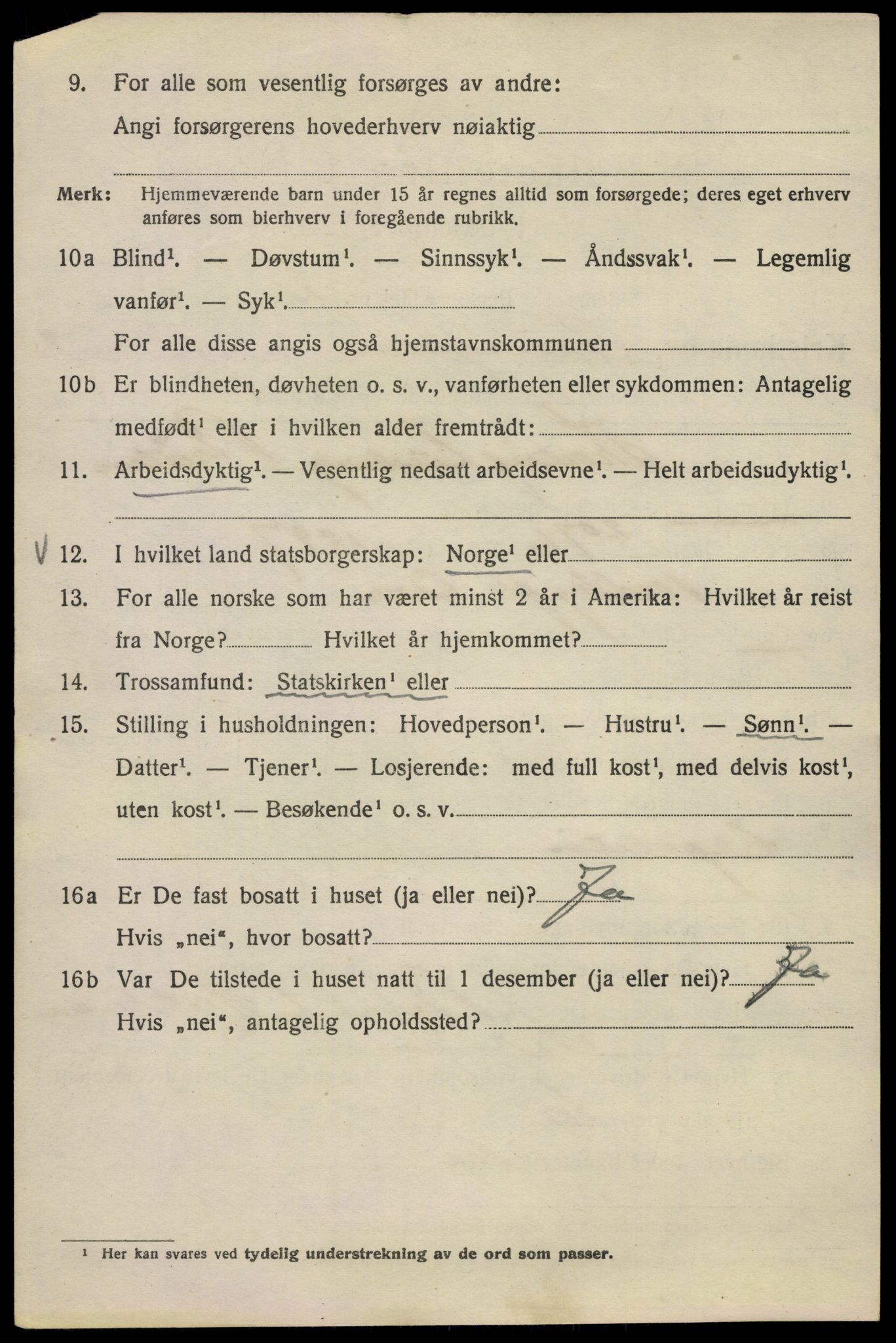 SAO, 1920 census for Kristiania, 1920, p. 252460