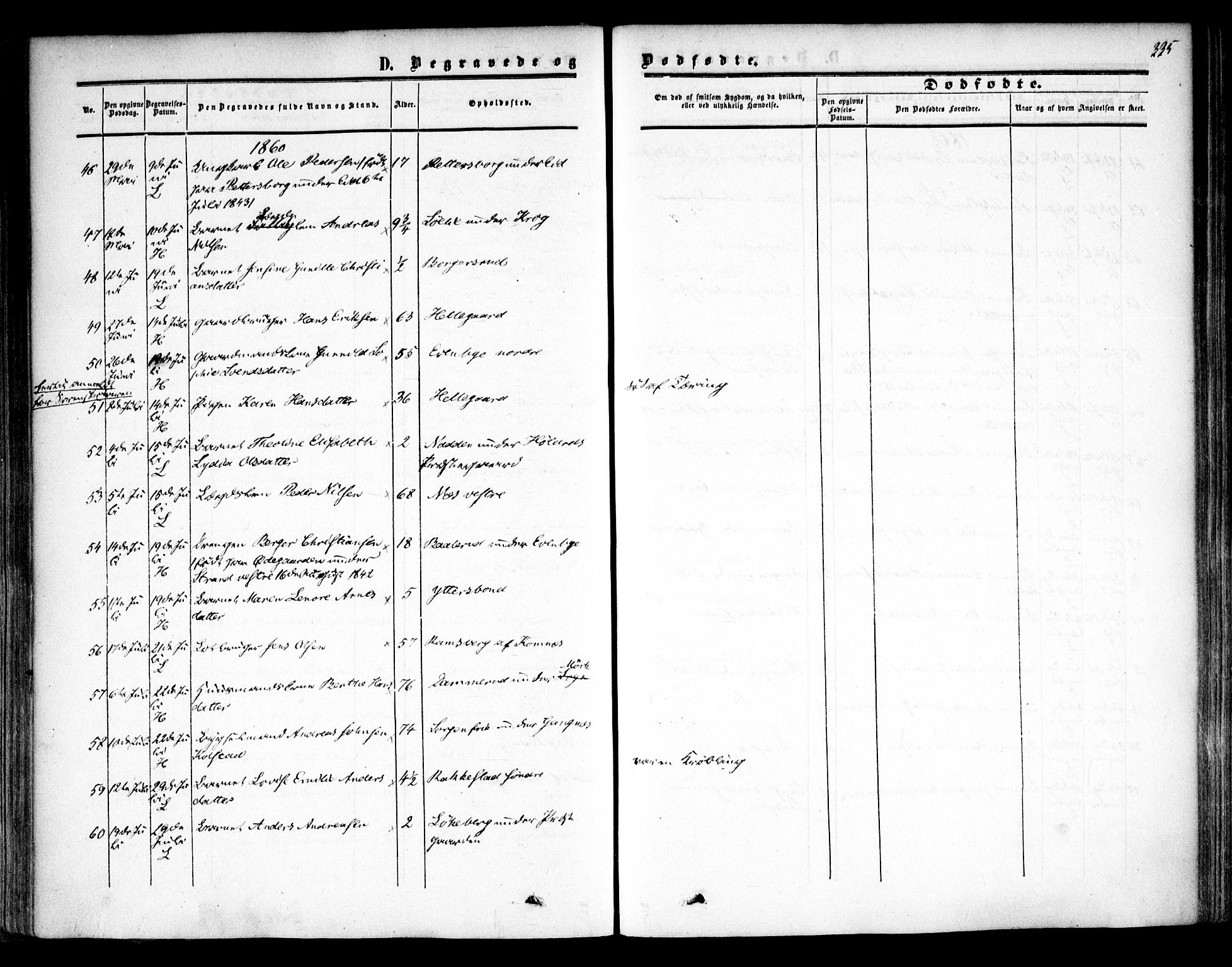 Høland prestekontor Kirkebøker, SAO/A-10346a/F/Fa/L0010: Parish register (official) no. I 10, 1854-1861, p. 335